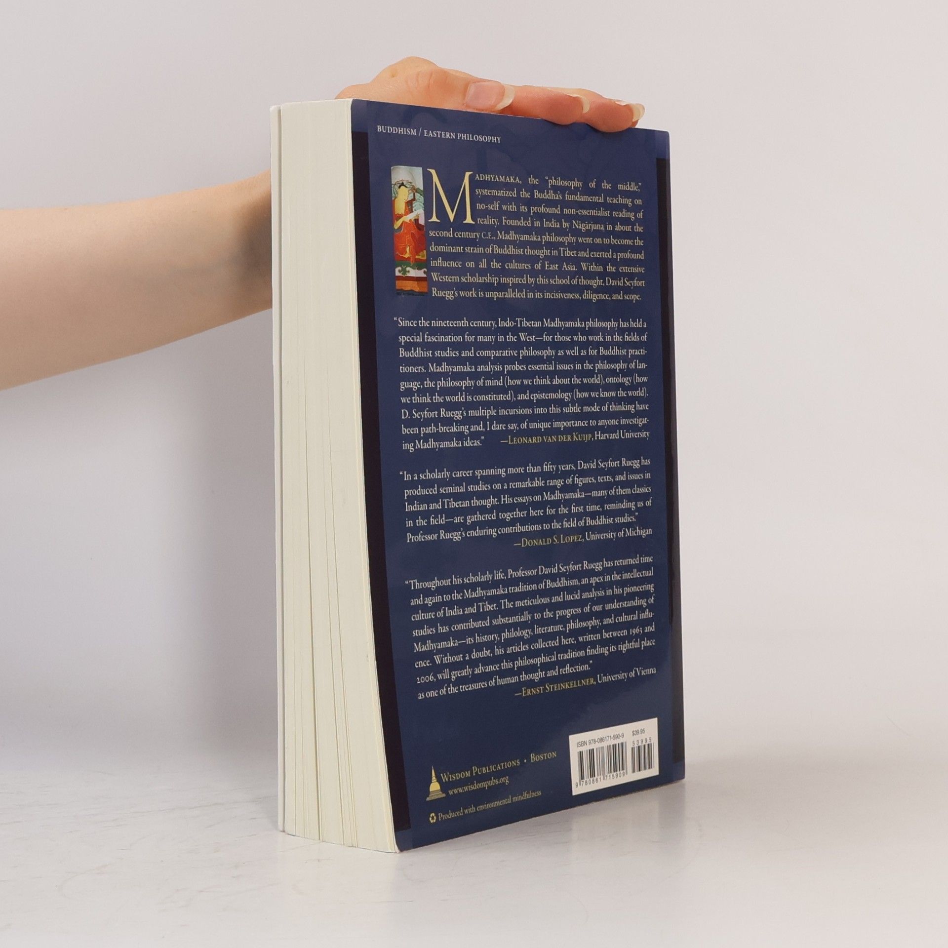 David Seyfort Ruegg Studies in Indian and Tibetan Buddhism: The Buddhist Philosophy of the Middle: Essays on Indian and Tibetan Madhyamaka
