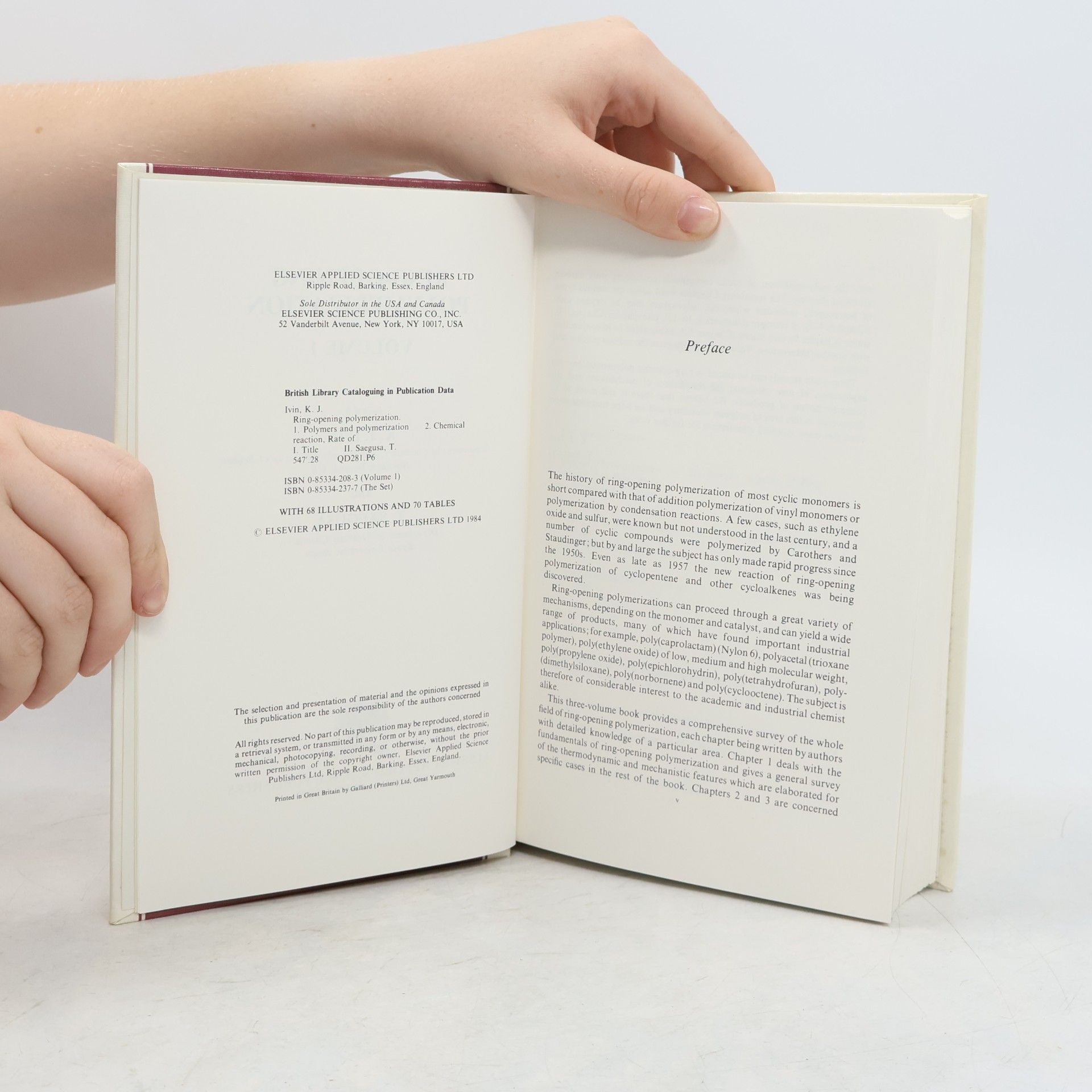 K. J. Ivin Ring-Opening Polymerization Volume 1