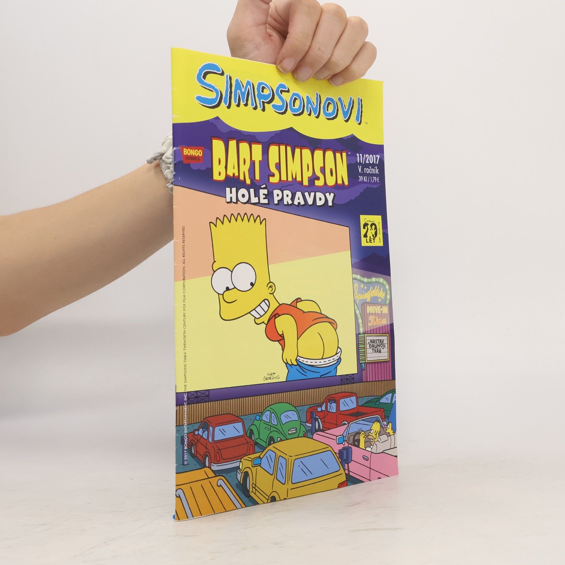 Matt Groening Bart Simpson 11/2017: Holé pravdy