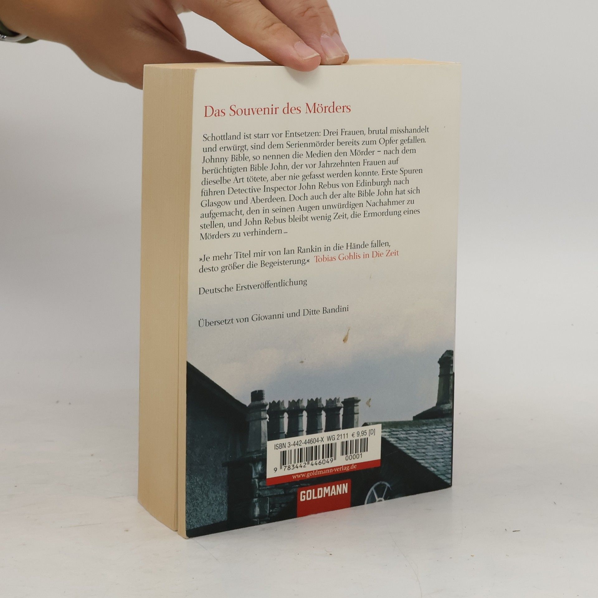 Ian Rankin Das Souvenir des Mörders