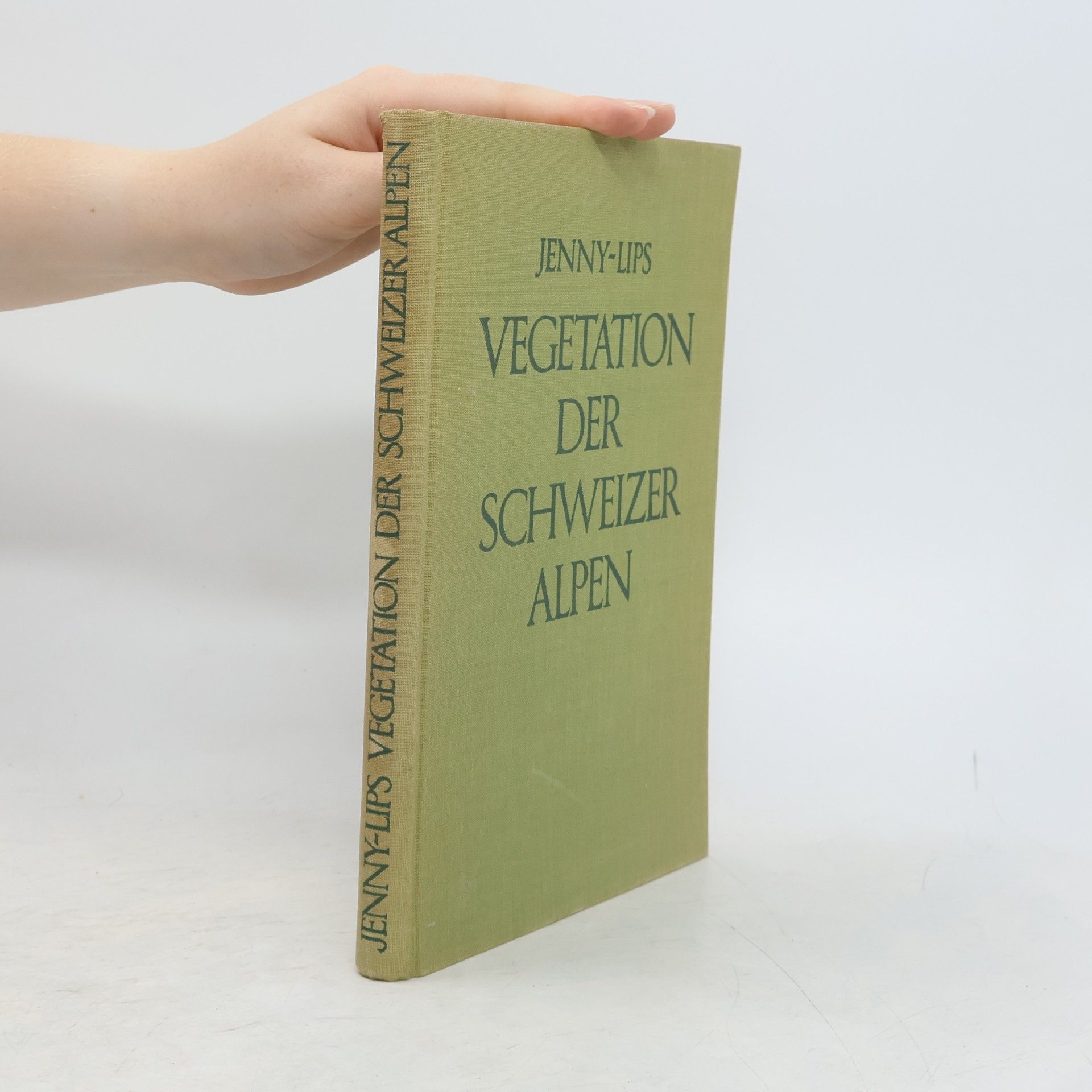 Heinrich Jenny-Lips Vegetation der Schweizer Alpen