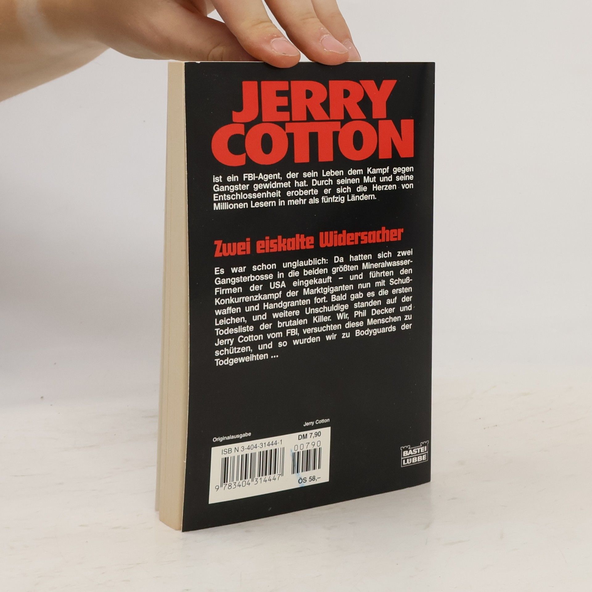 Jerry Cotton Zwei eiskalte Widersacher