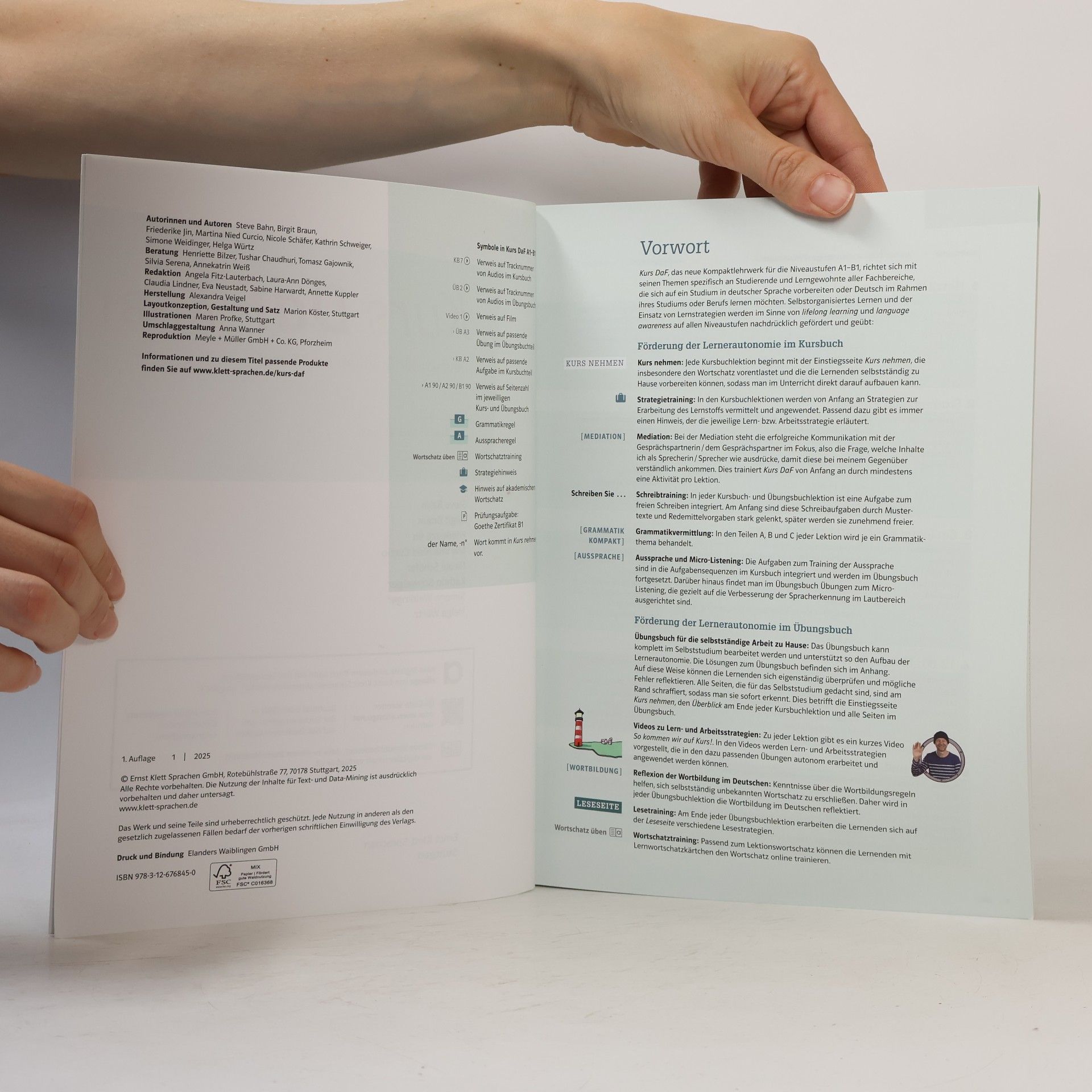 Steve Bahn Kurs DaF: Deutsch für Studium und Beruf: Kurs DaF A1–B1