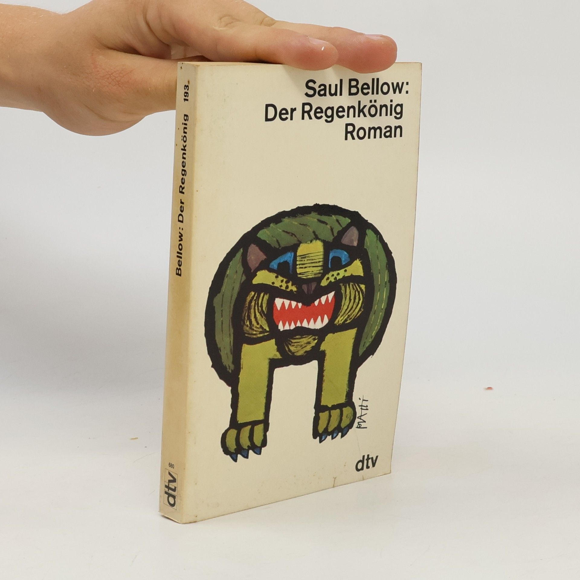 Saul Bellow Der Regenkönig. Roman.