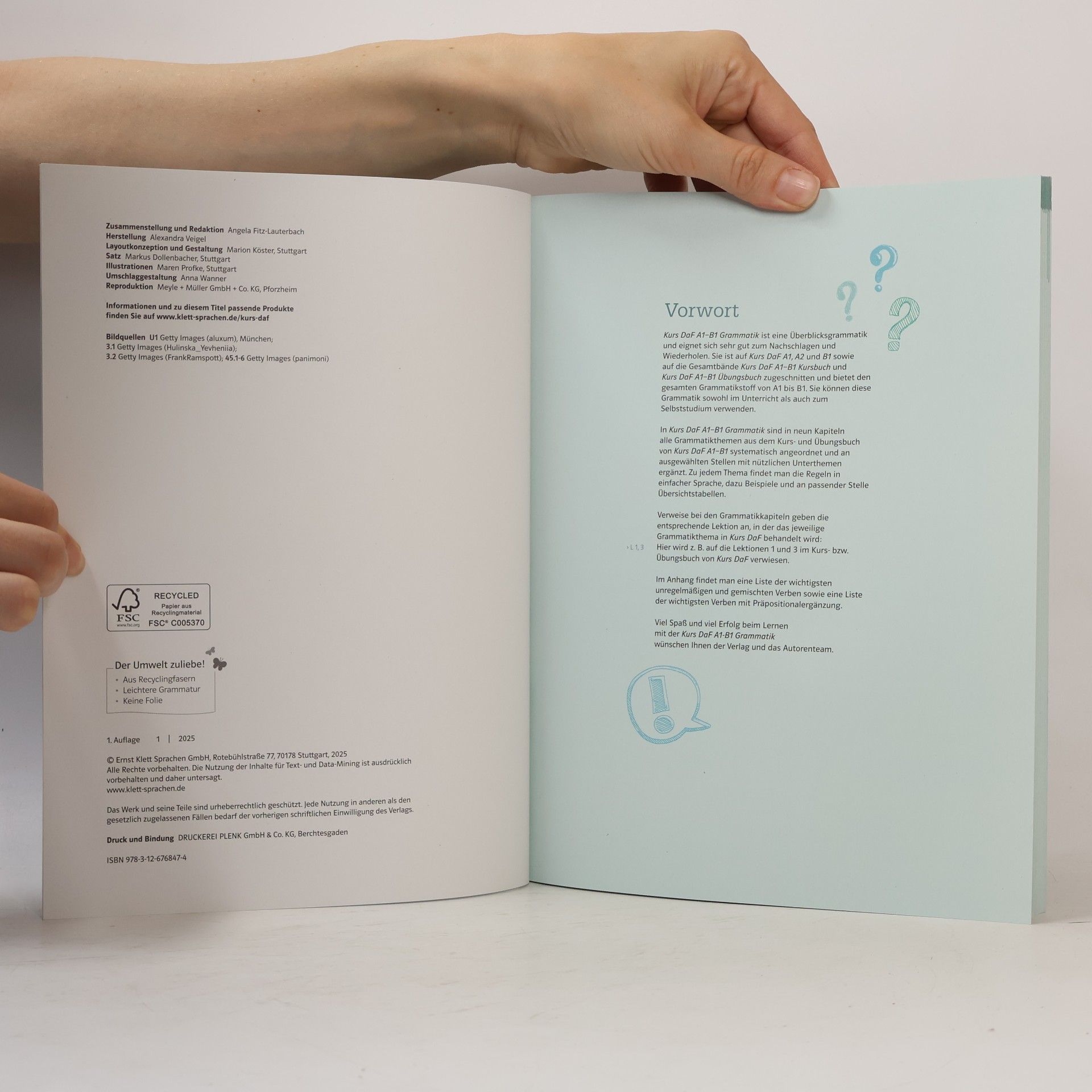 Martina Nied Curcio Kurs DaF: Deutsch für Studium und Beruf: Kurs DaF A1–B1: Deutsch für Studium und Beruf. Grammatik