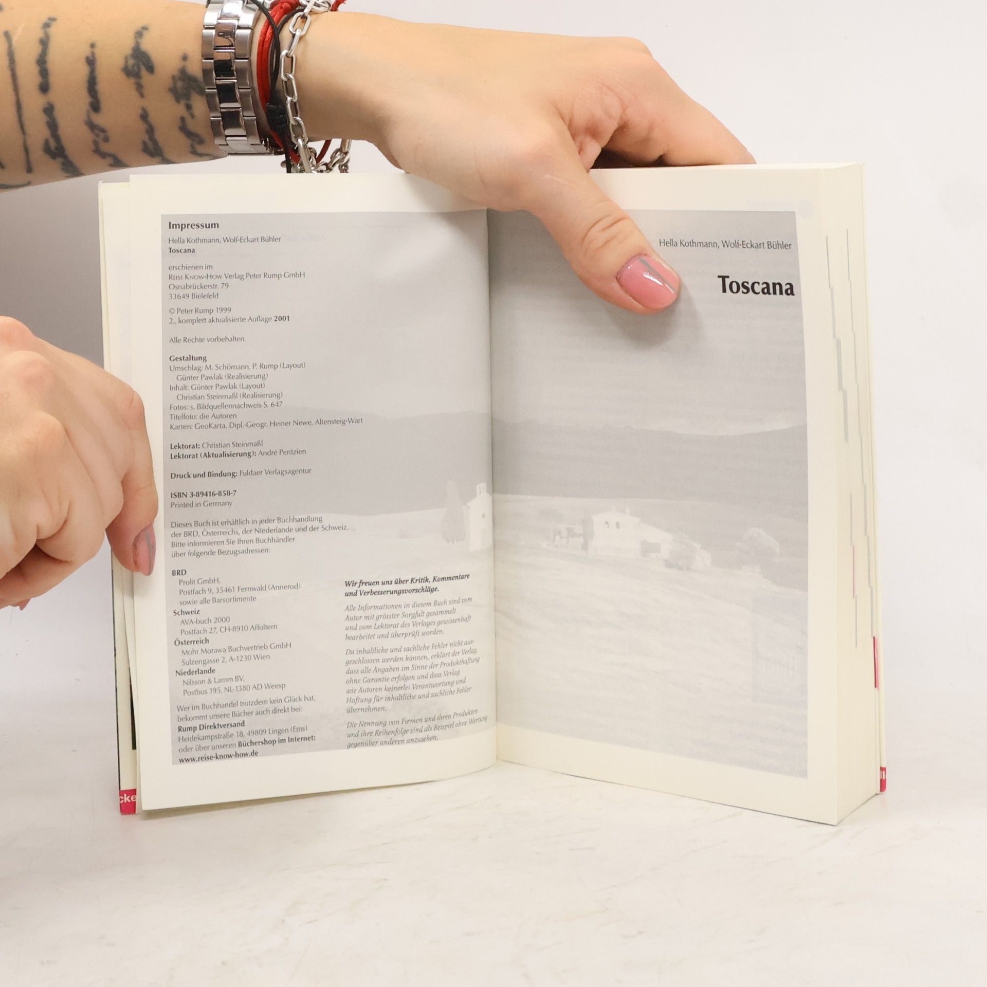 Hella Kothmann Reise Know-How: Toscana