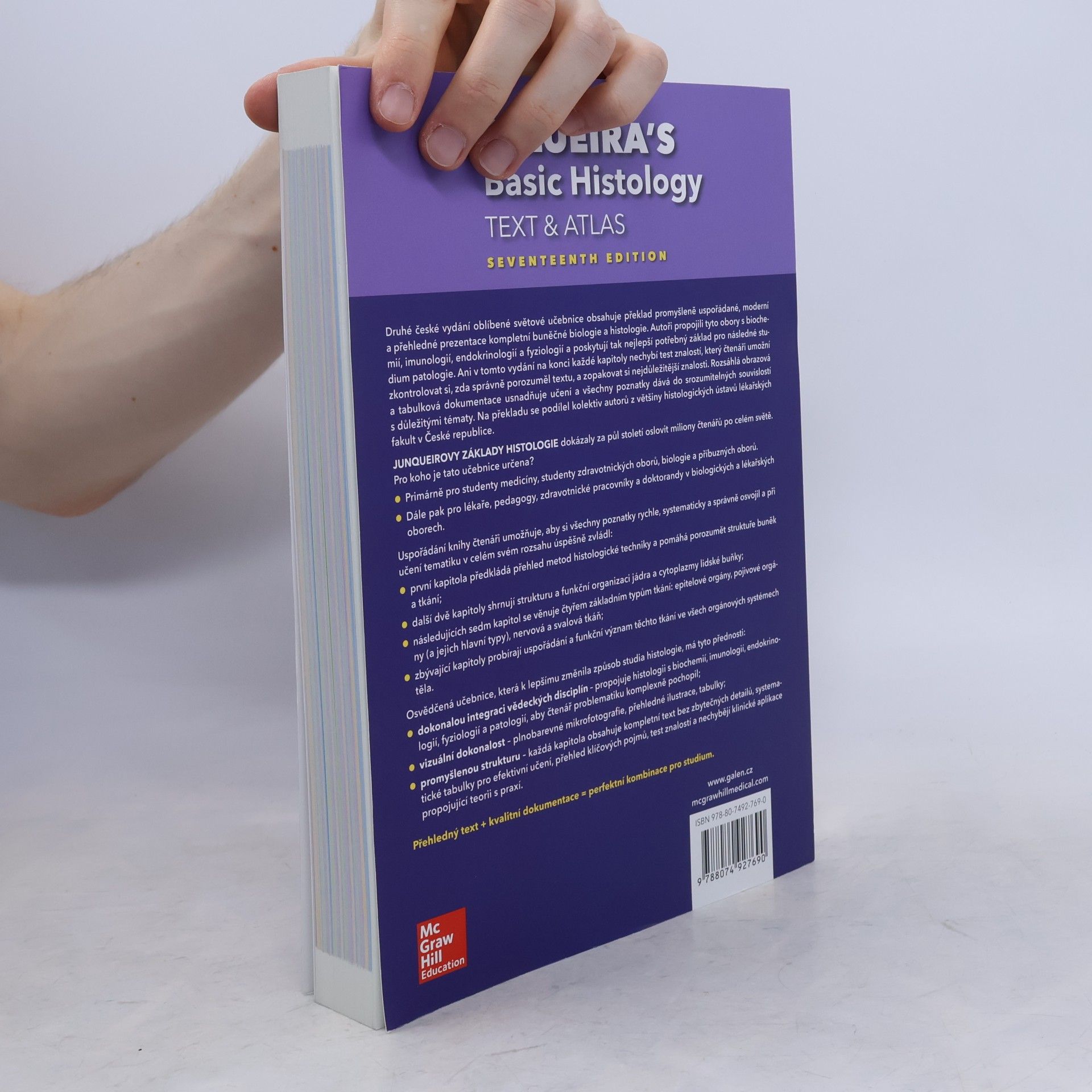 Anthony L. Mescher Junqueirovy základy histologie