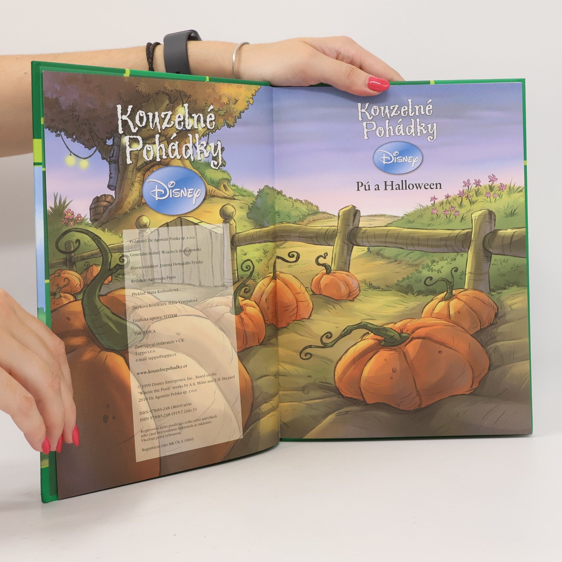 Hana Kulhánková Kouzelné pohádky 31. Pú a Halloween