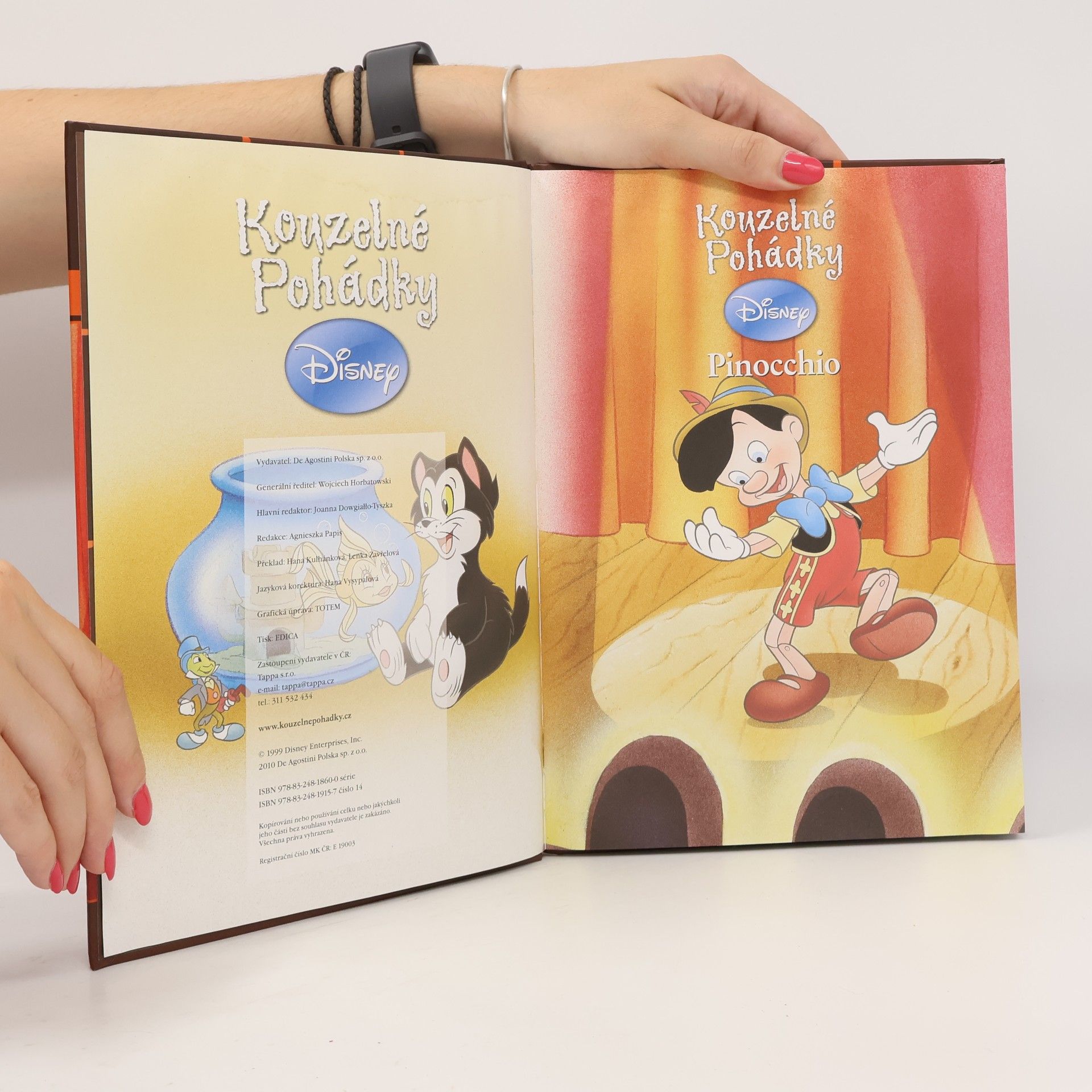 Hana Kulhánková Kouzelné pohádky 14. Pinocchio