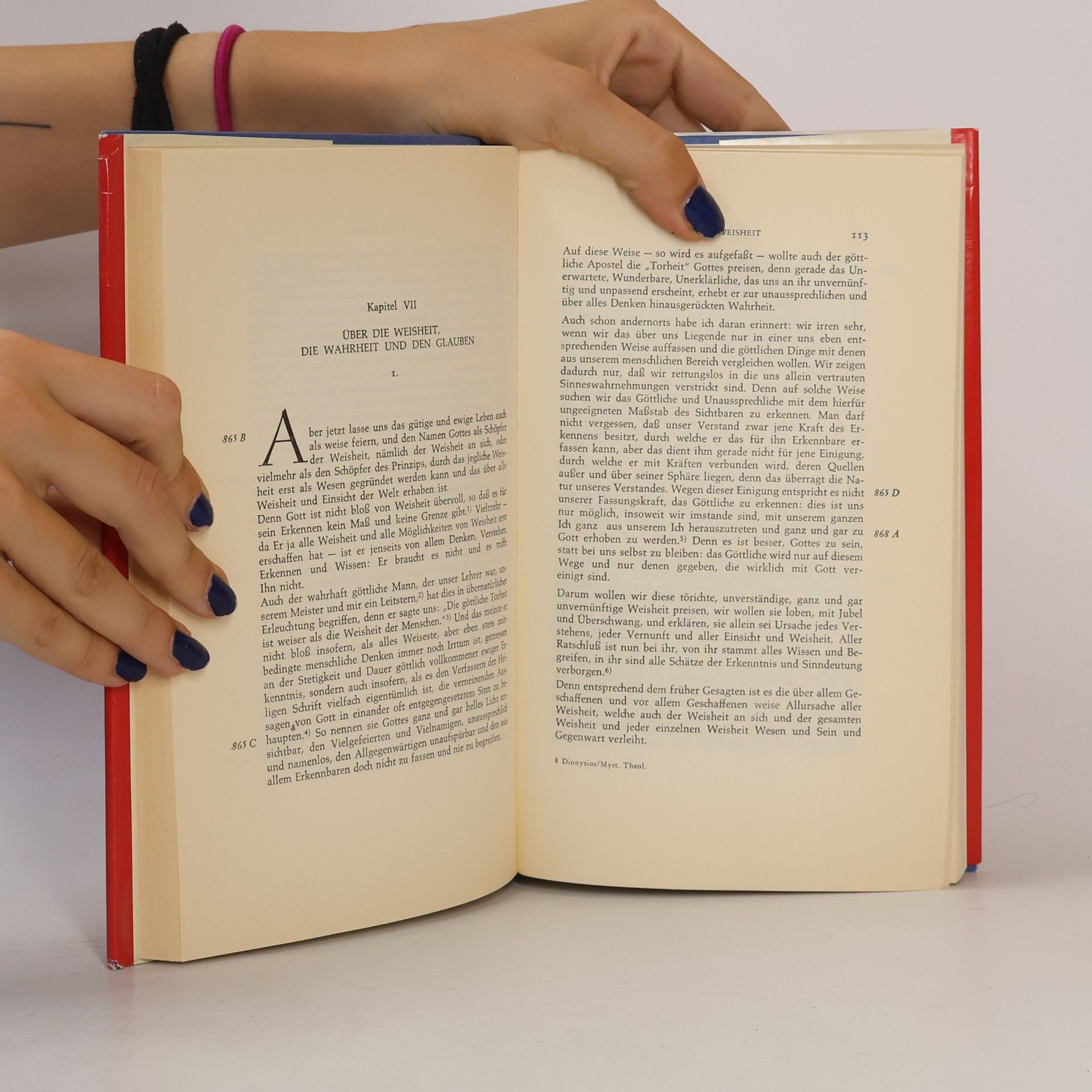 Dionysius Areopagita Mystische Theologie