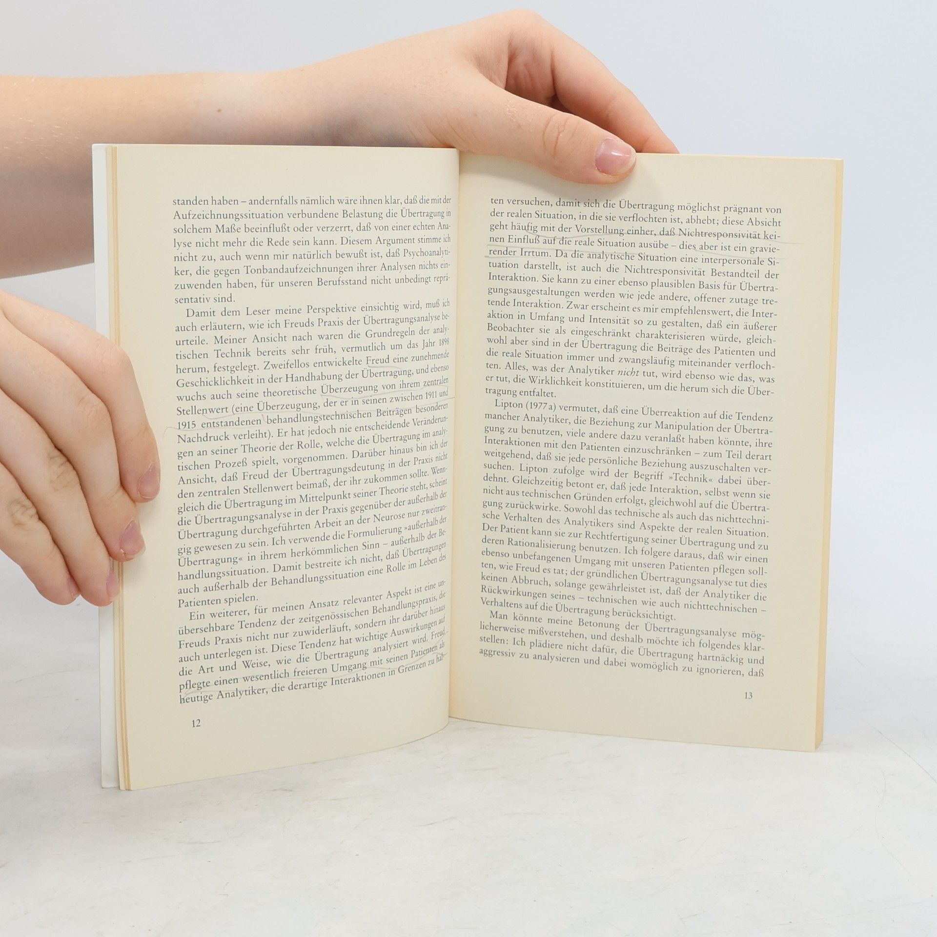Merton M. Gill Die Übertragungsanalyse