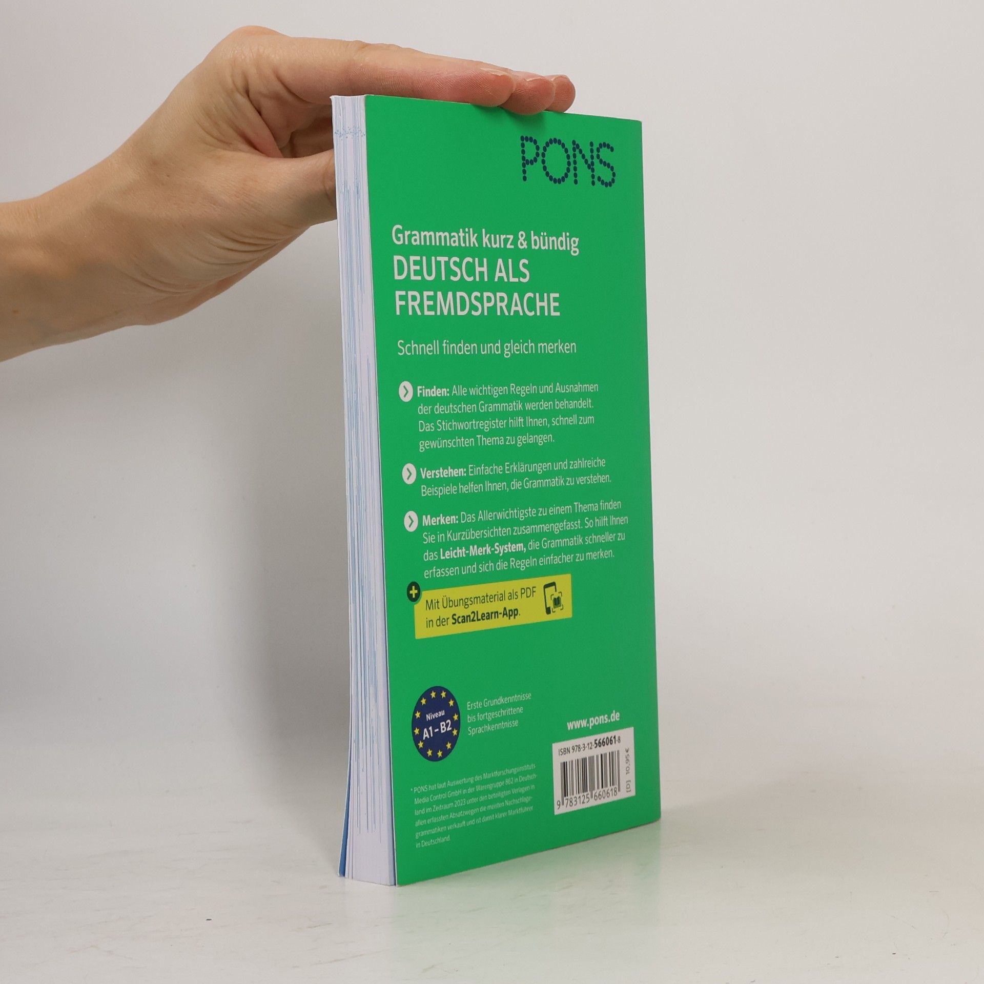 PONS Grammatik Deutsch als Fremdsprache kurz & bündig