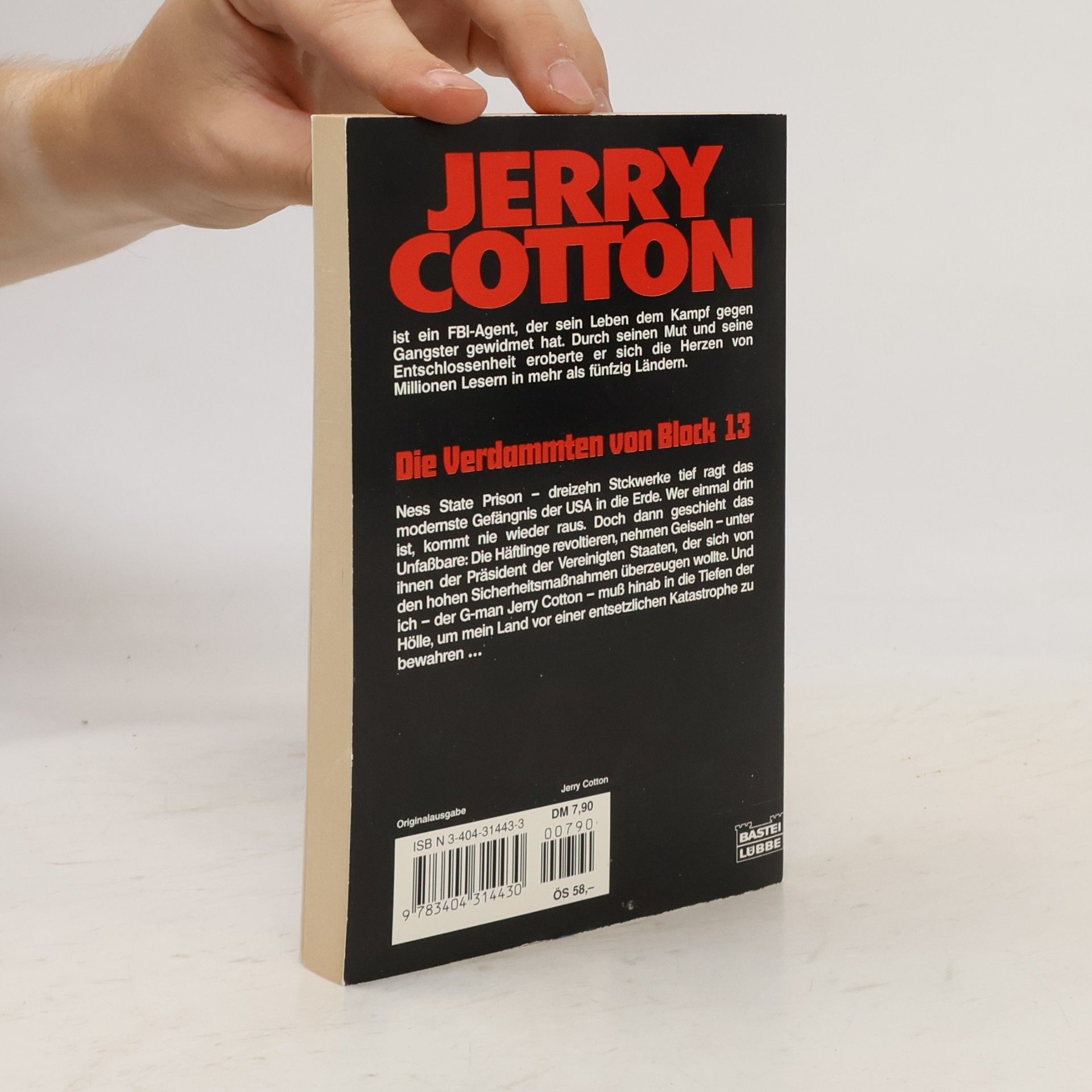 Jerry Cotton Die Verdammten von Block 13