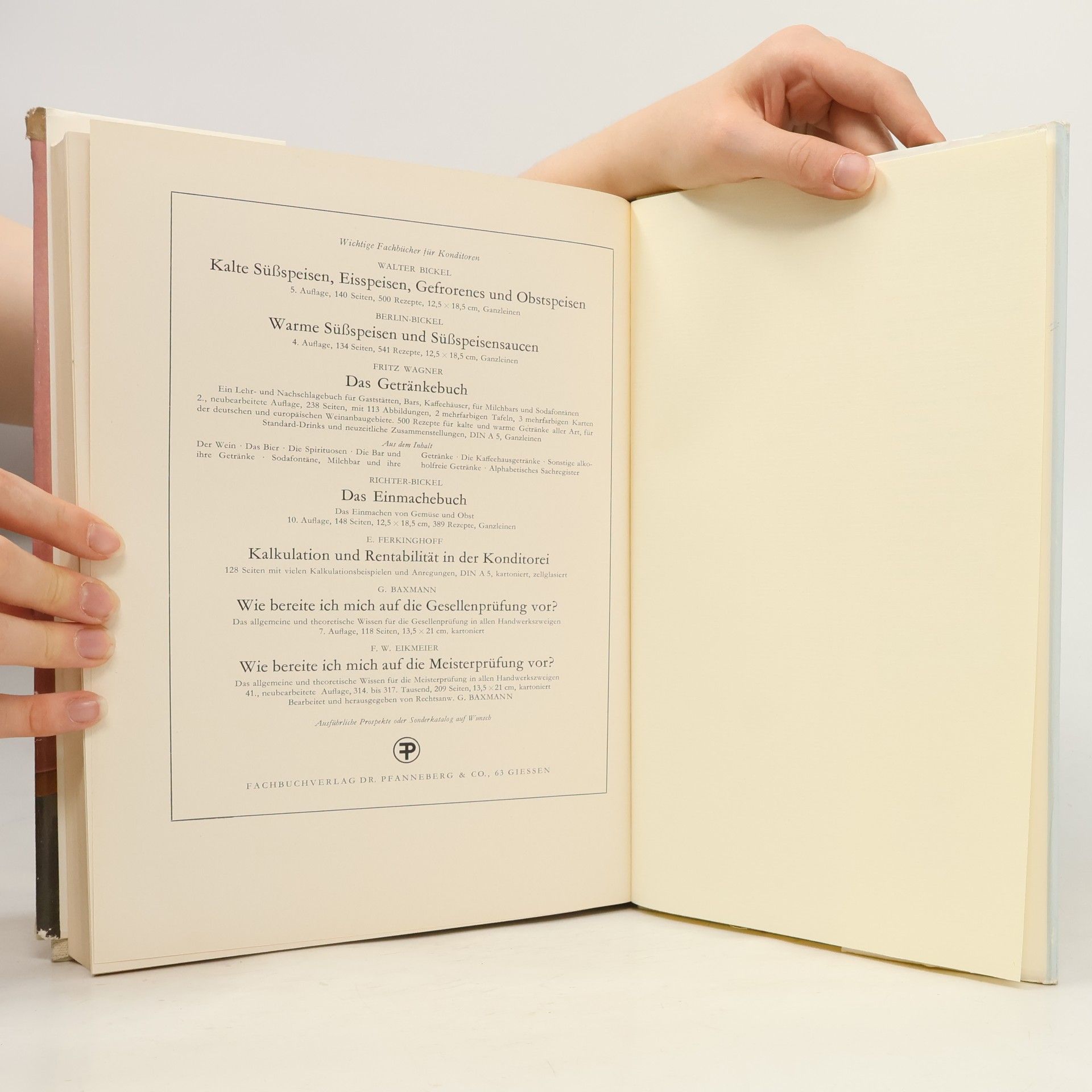 Adolf Heckmann Neues Grosses Konditoreibuch