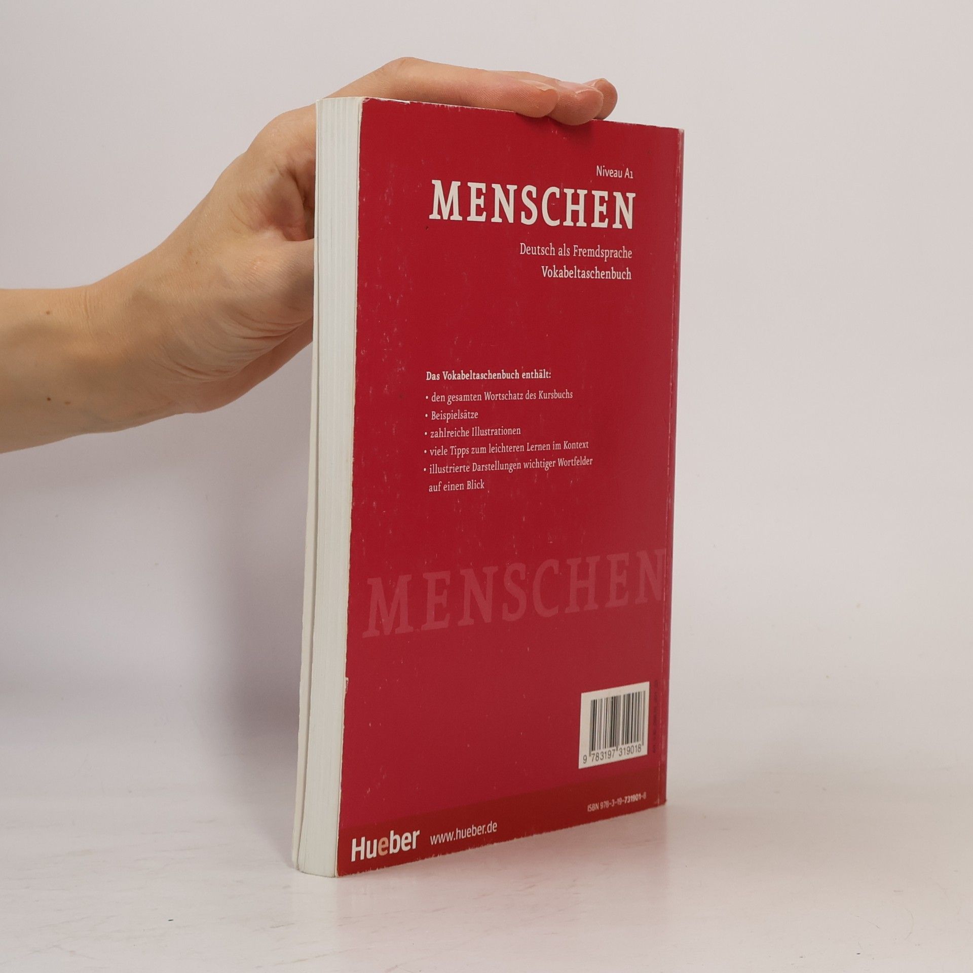 Daniela Niebisch Menschen A1 : Deutsch als Fremdsprache. Vokabeltaschenbuch