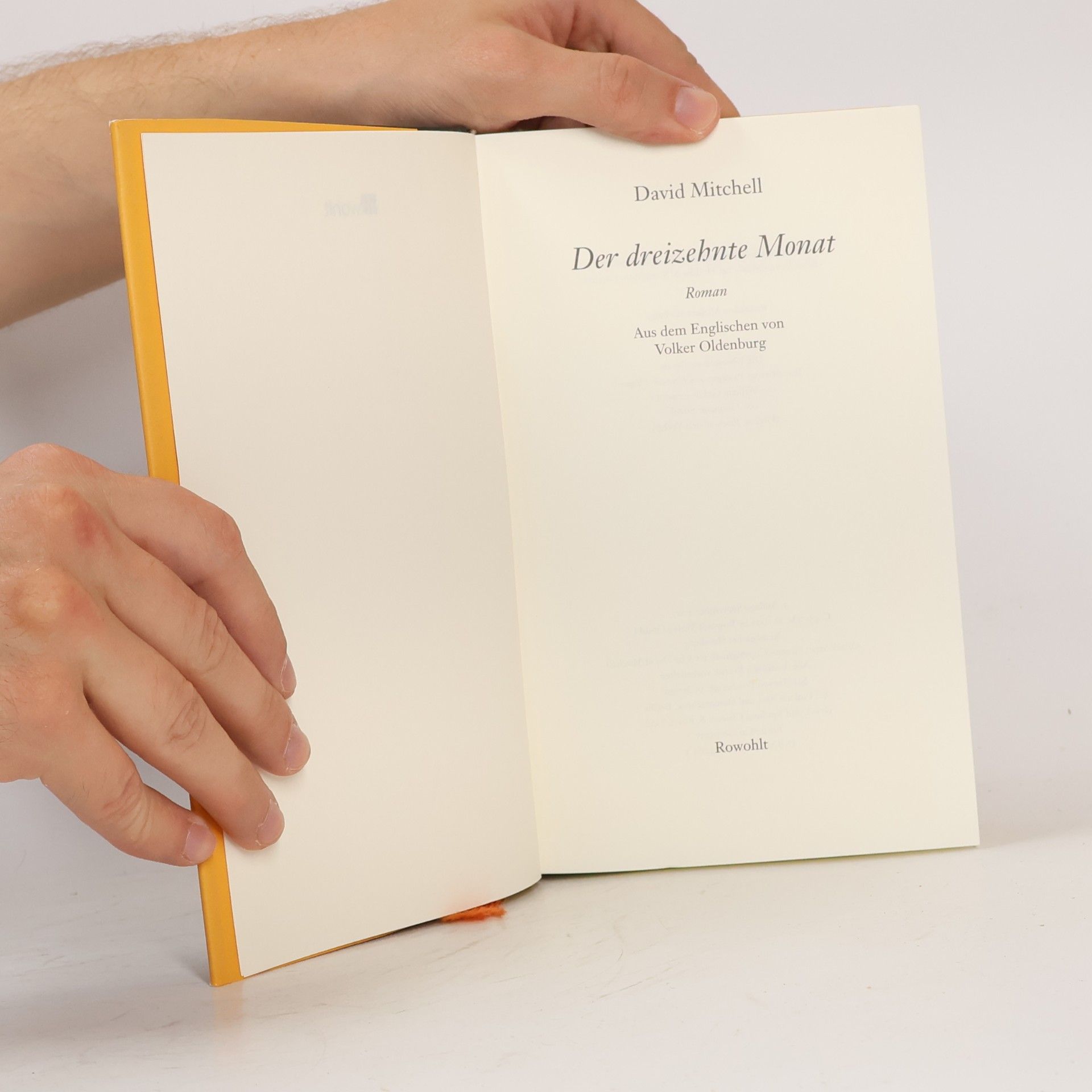 David Mitchell Der dreizehnte Monat