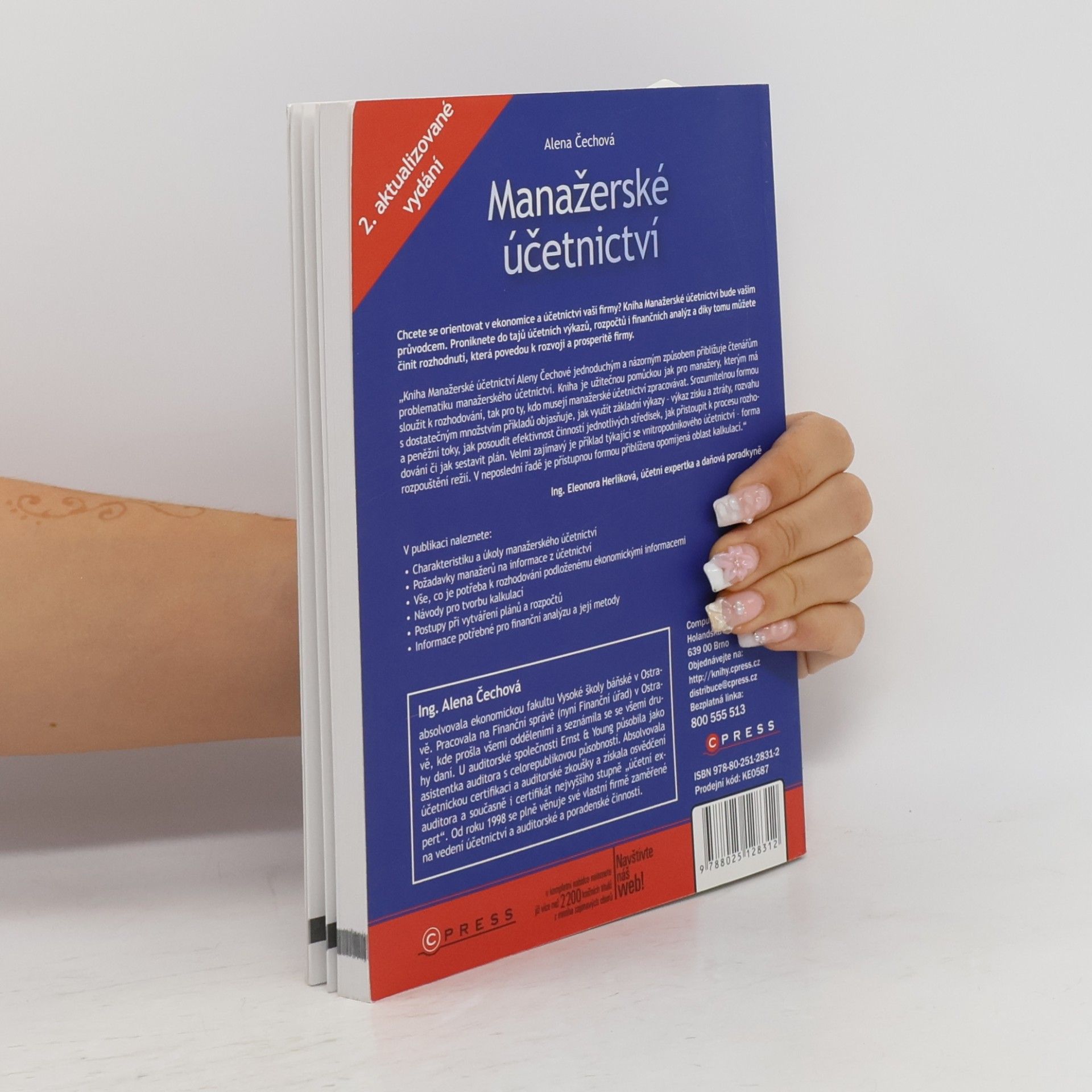 Alena Čechová Manažerské účetnictví