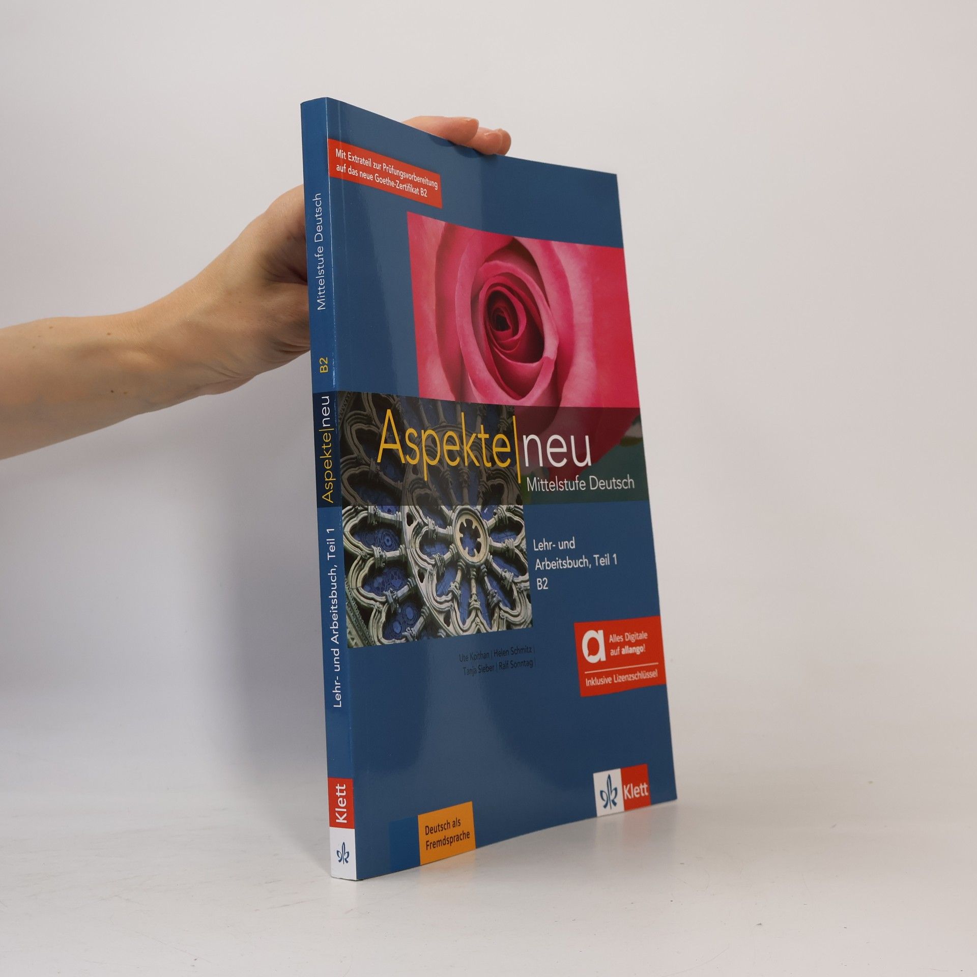 Kolektiv autorů Aspekte neu B2 Teil 1 - Hybride Ausgabe allango