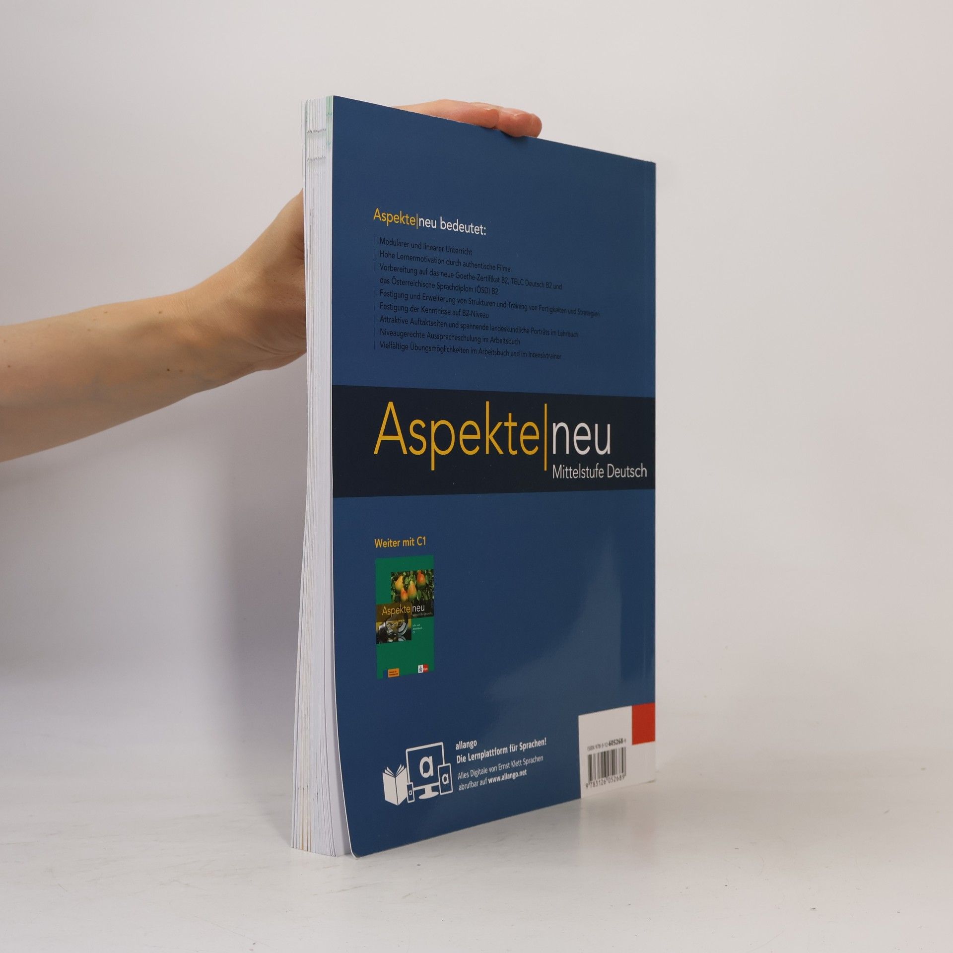 Collectif d'auteurs Aspekte neu B2 Teil 1 - Hybride Ausgabe allango