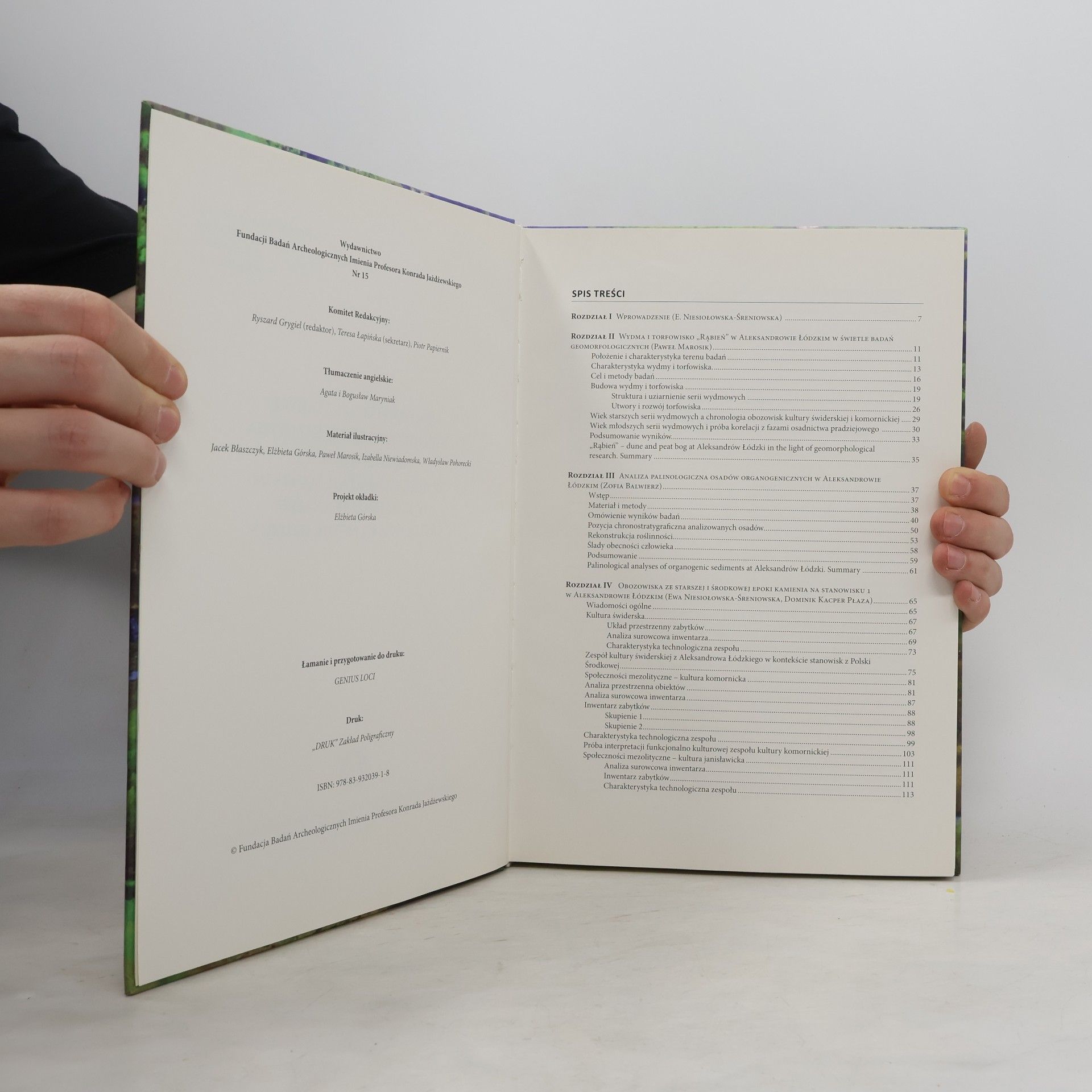 Autorenkollektiv Obozowiska ze starszej i środkowej epoki kamienia na stanowisku I w Aleksandrowie Łódzkim v kontekście analizy środowiska naturalnego Łódź 2011