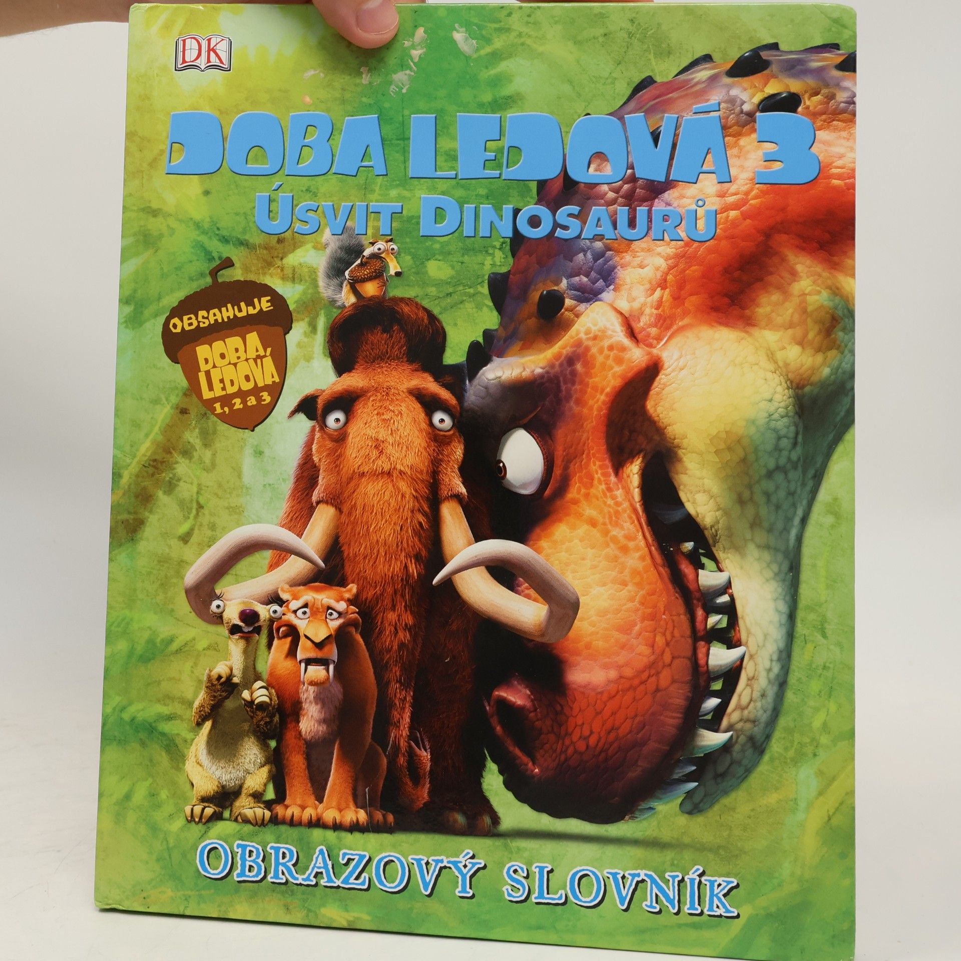 Glenn Dakin Doba ledová 3 - úsvit dinosaurů : obrazový slovník