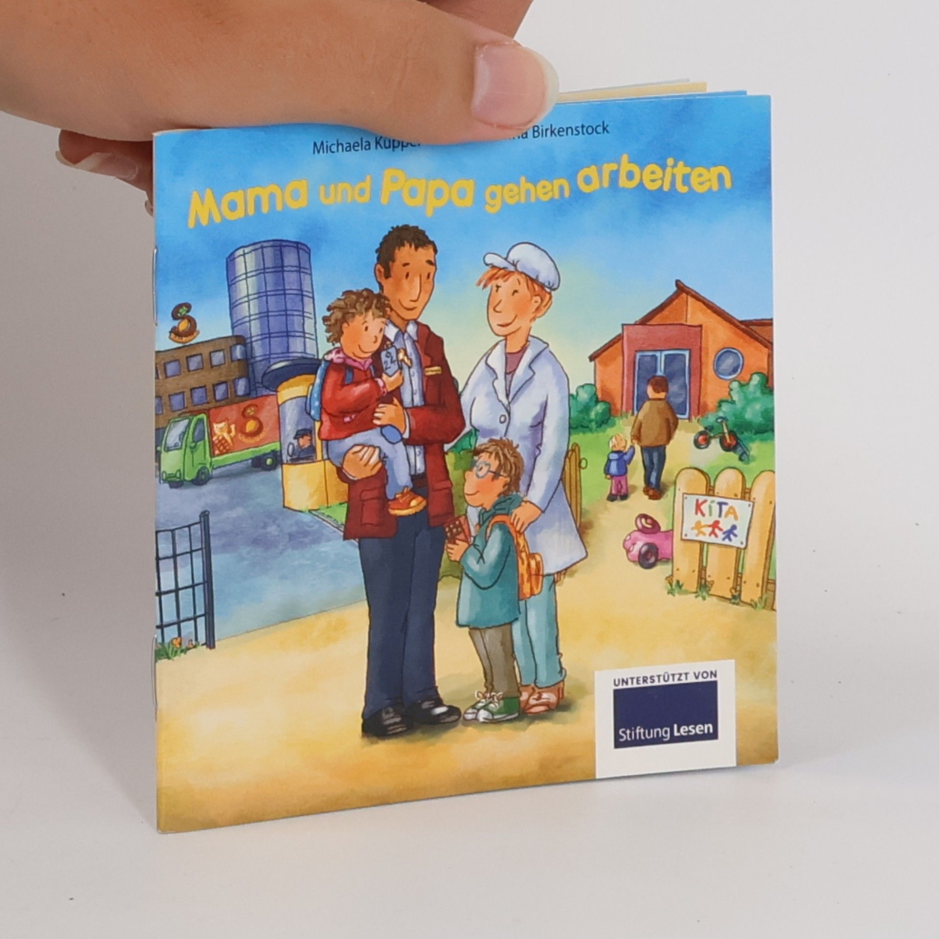 Mama und Papa gehen arbeiten