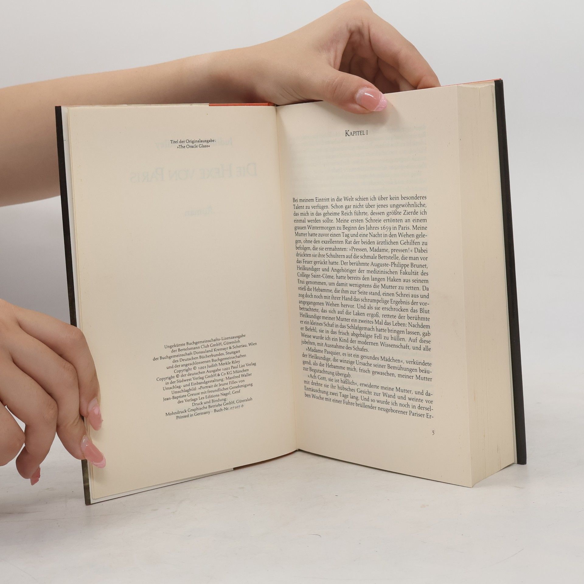 Judith Riley Merkle Die Hexe von Paris