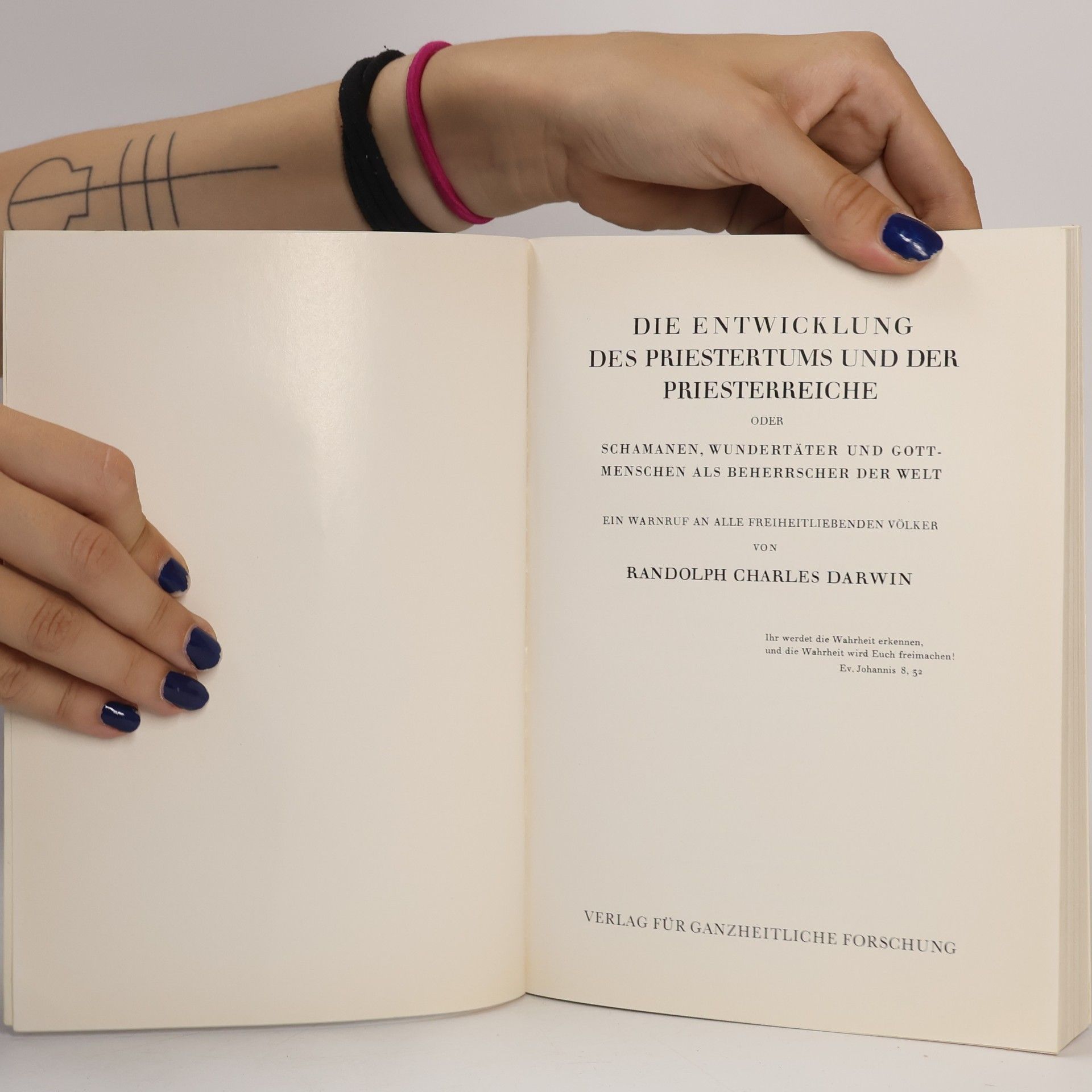 Randolph Charles Darwin Die Entwicklung des Priestertums und der Priesterreiche