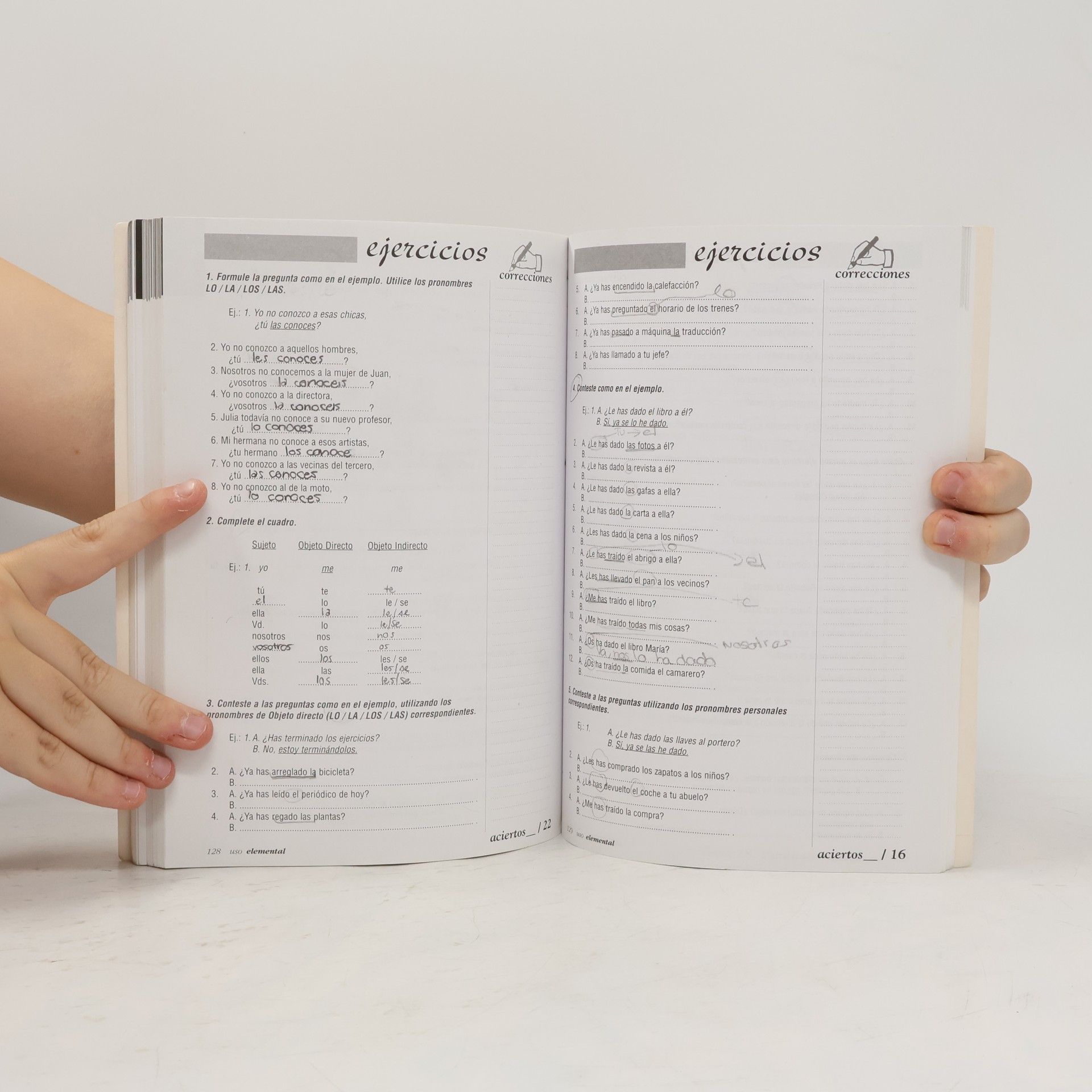 Francisca Castro Viúdez Uso de la gramática espanola: Elemental