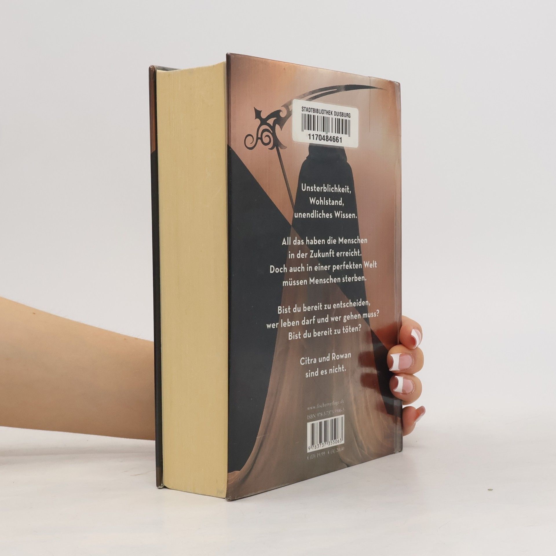 Neal Shusterman Scythe. Die Hüter des Todes