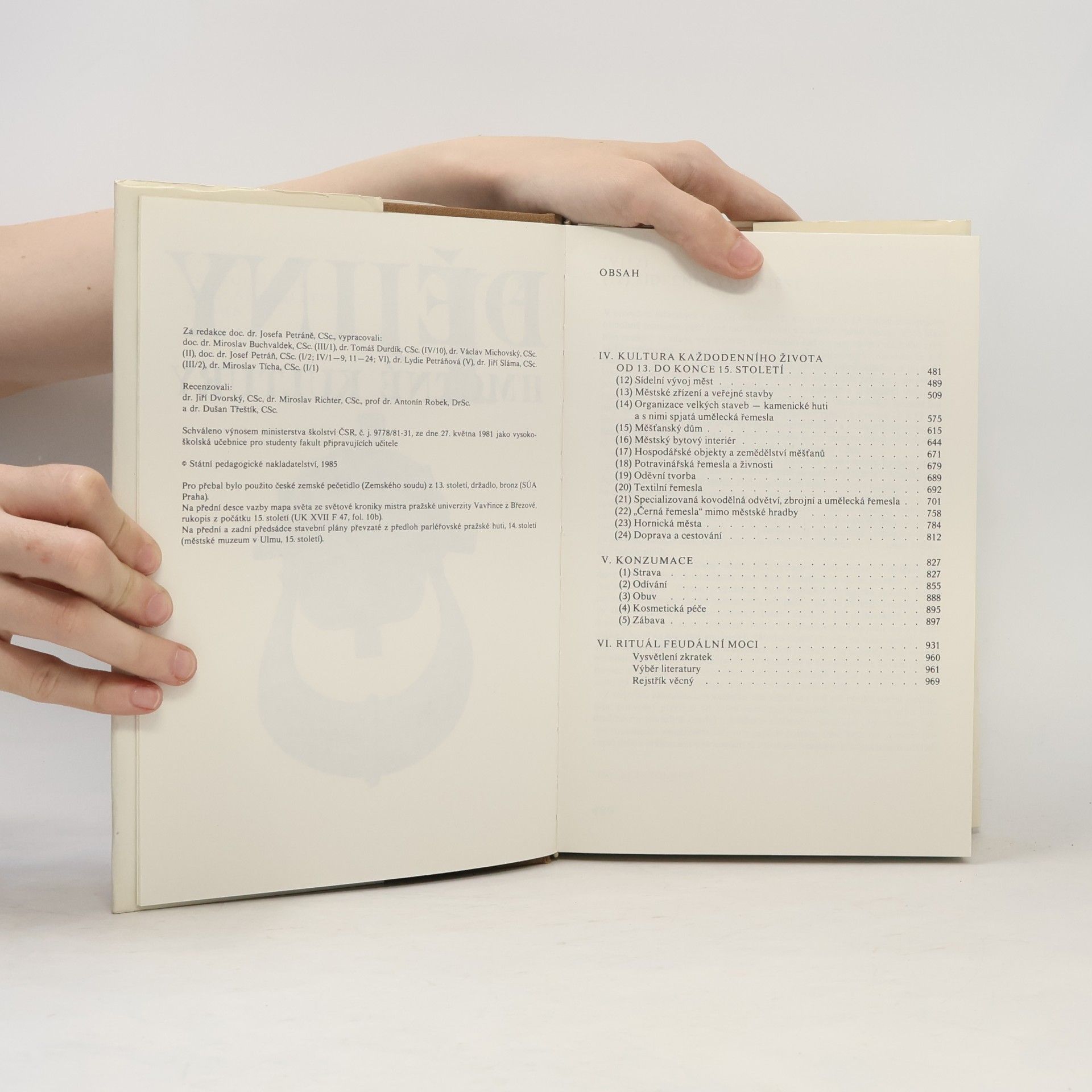 Collectif d'auteurs Dějiny hmotné kultury I(2)