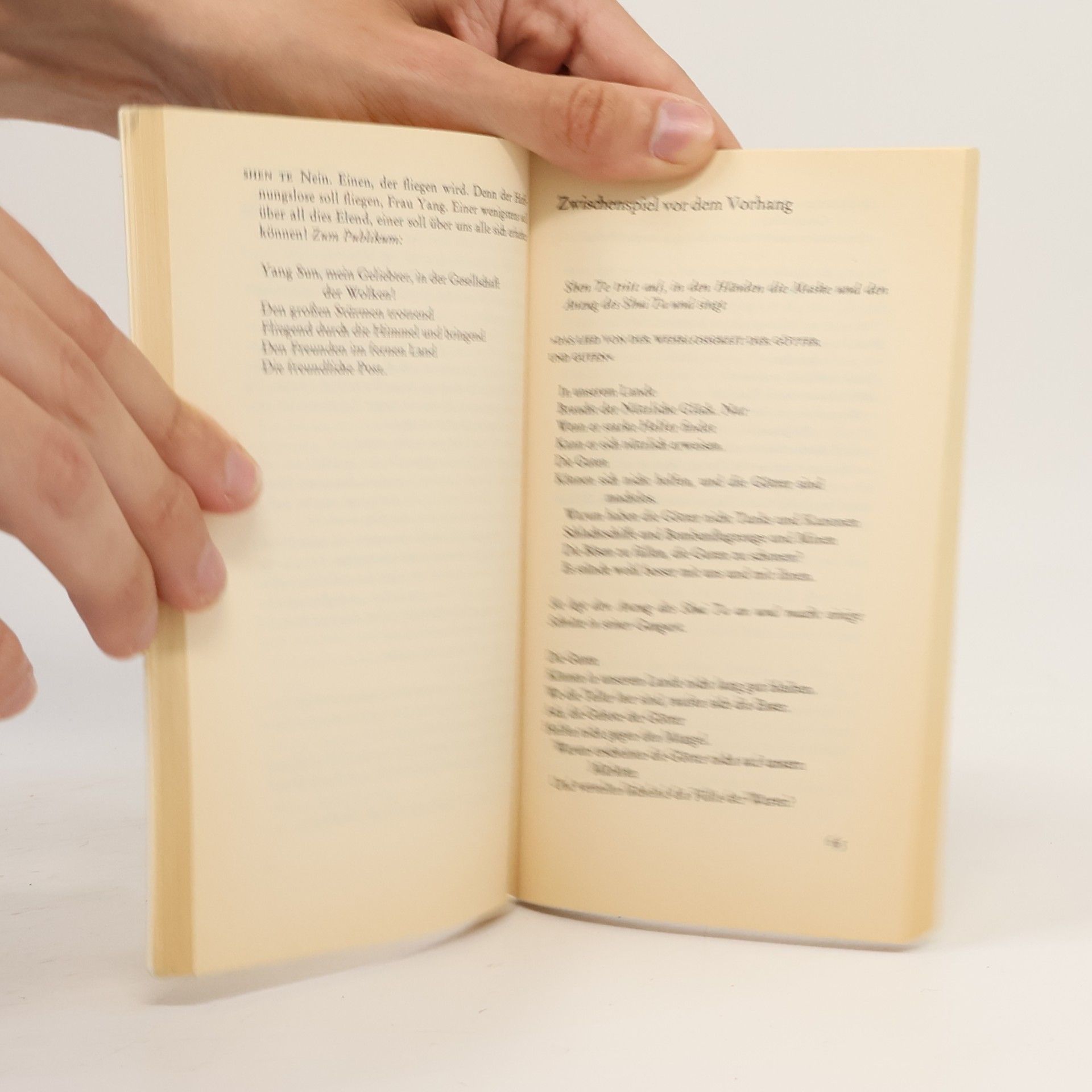 Bertolt Brecht Der gute Mensch von Sezuan