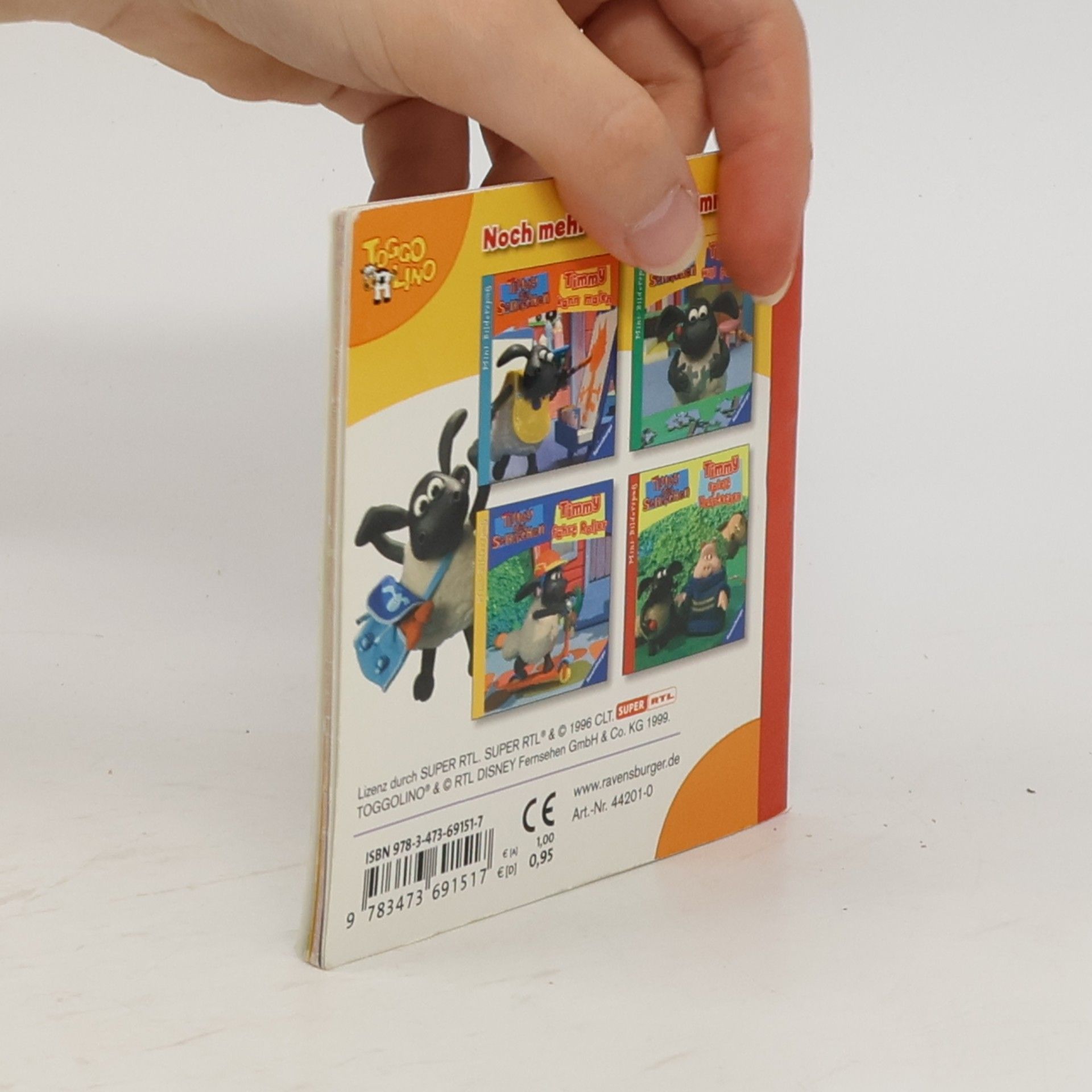 Mini-Bilderspaß - 61: Timmy das Schäfchen spielt Verstecken