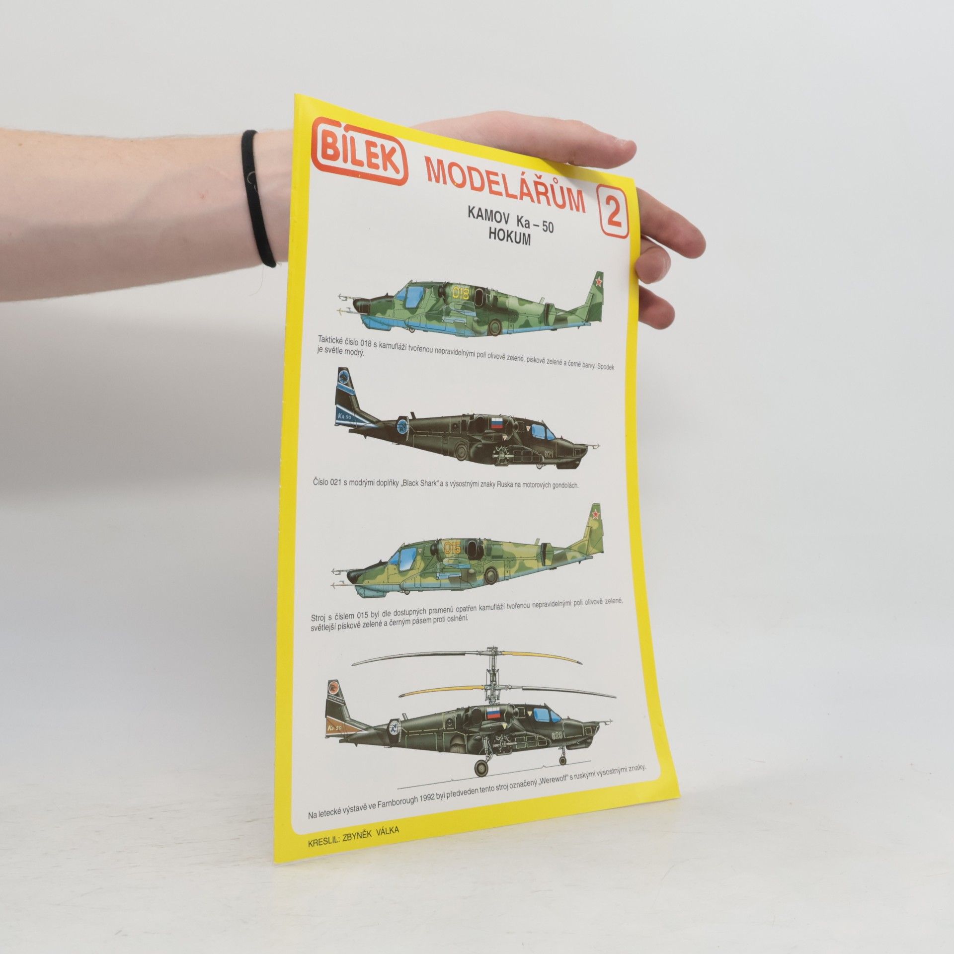 Kolektív autorov Modelářům 2. KAMOV Ka-50 HOKUM