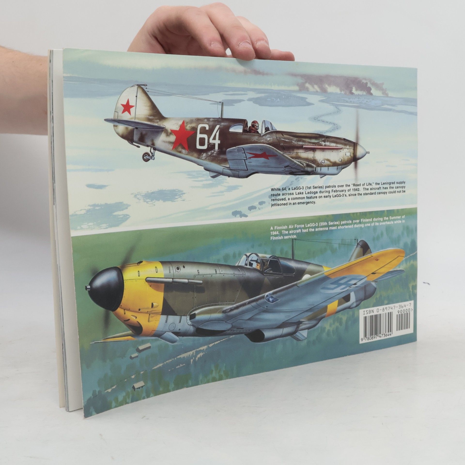 Hans-Heiri Stapfer LaGG Fighters in Action