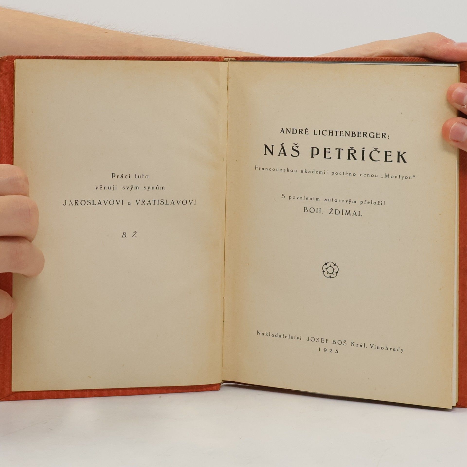 André Lichtenberger Náš Petříček
