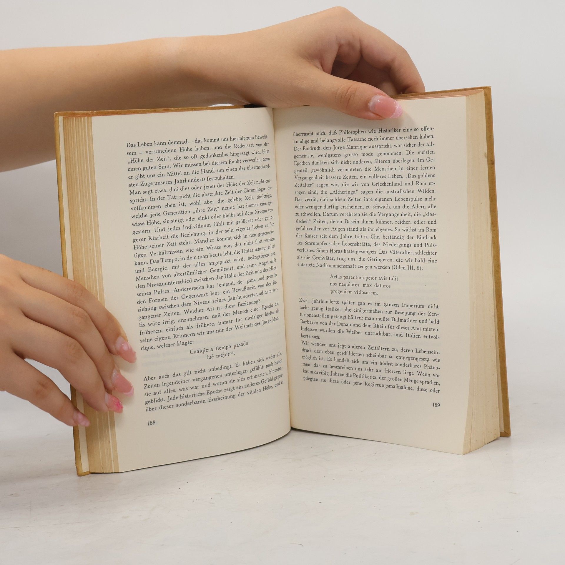 José Ortega y Gasset Signall unserer Zeit