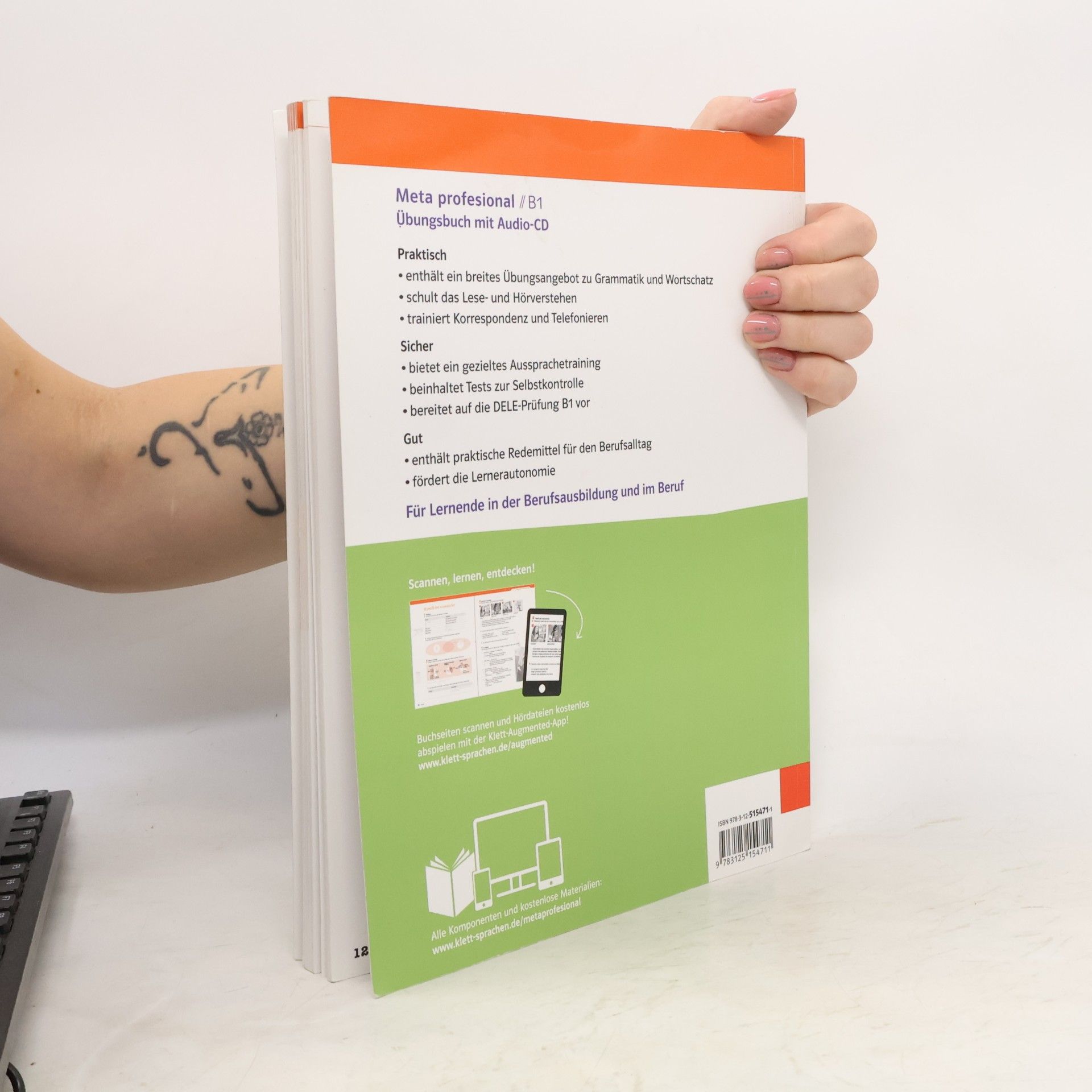 Meta profesional B1. Übungsbuch + Audio-CD