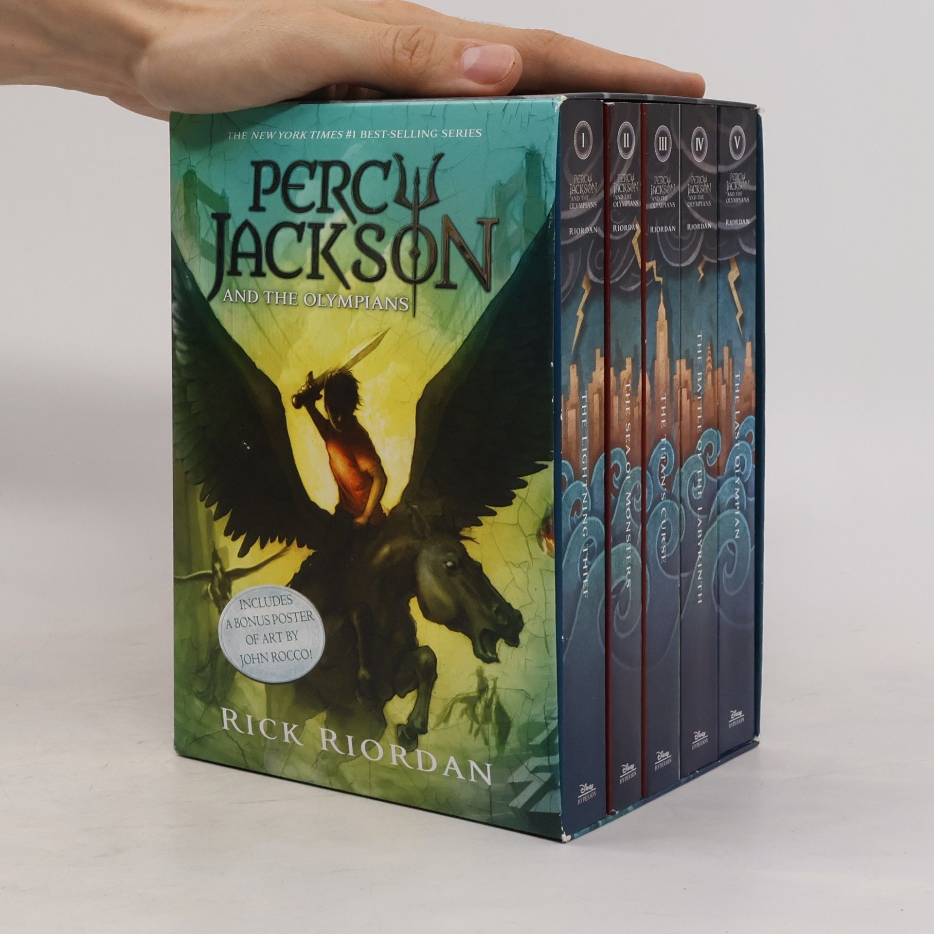 Rick Riordan Percy Jackson and the Olympians 1-5