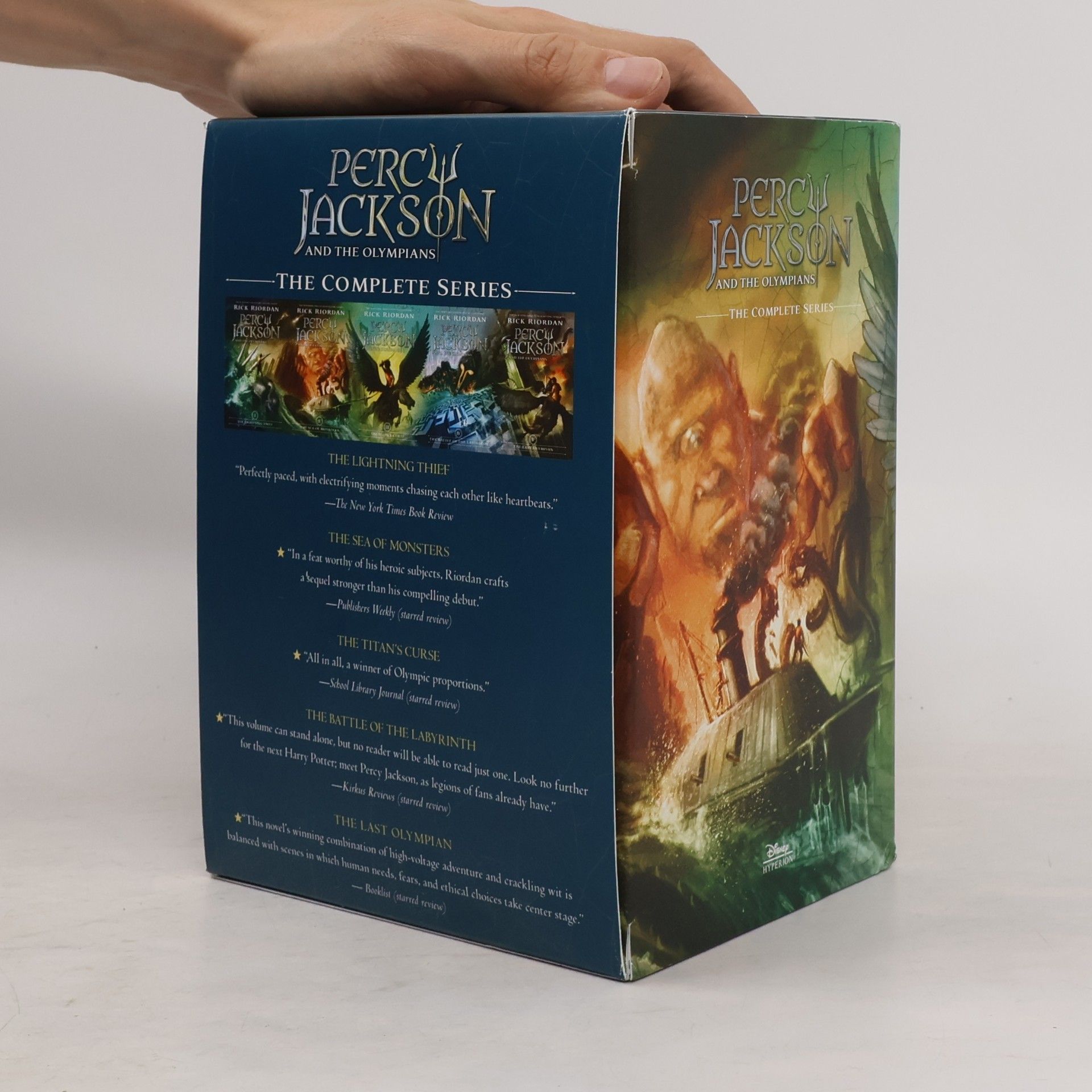 Rick Riordan Percy Jackson and the Olympians 1-5