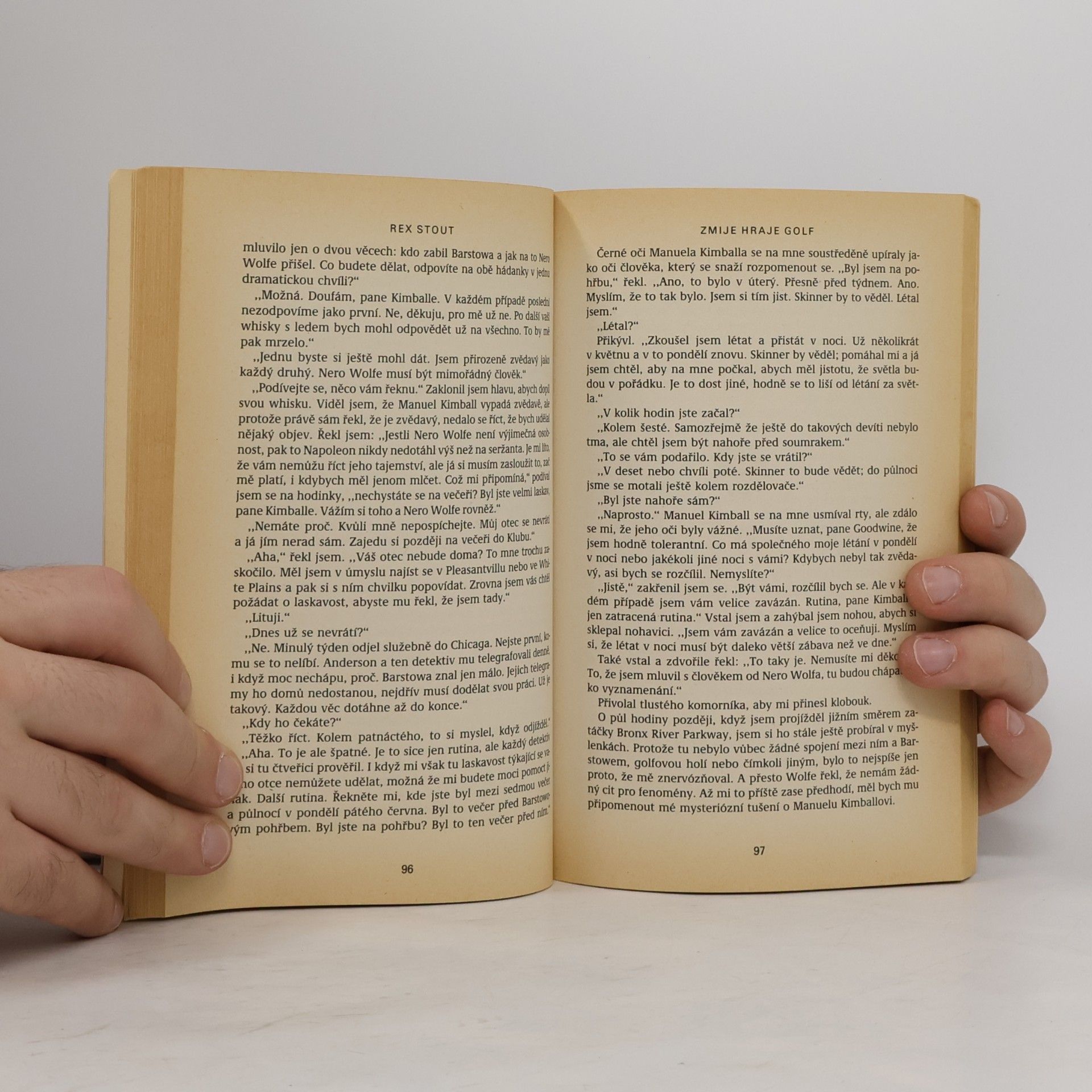 Rex Stout Zmije hraje golf