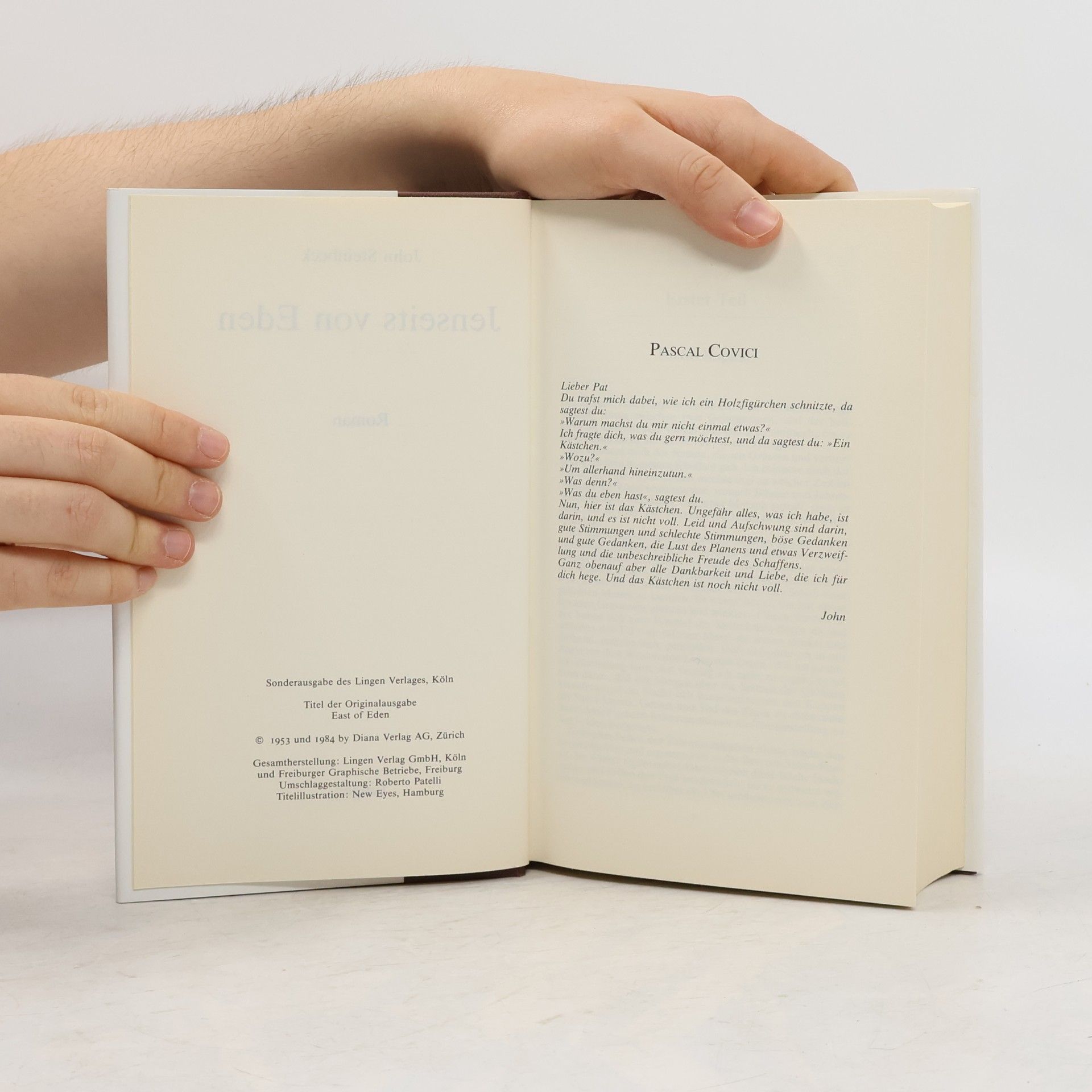 John Steinbeck Jenseits von Eden