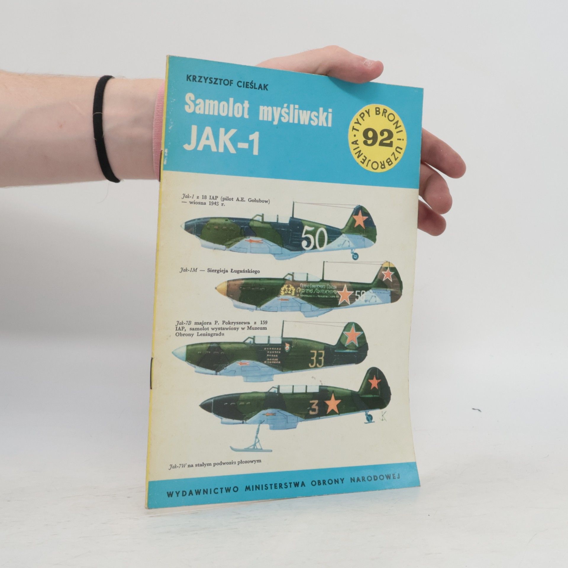 Typy broni i uzbrojenia - 92: Samolot myśliwski Jak-1