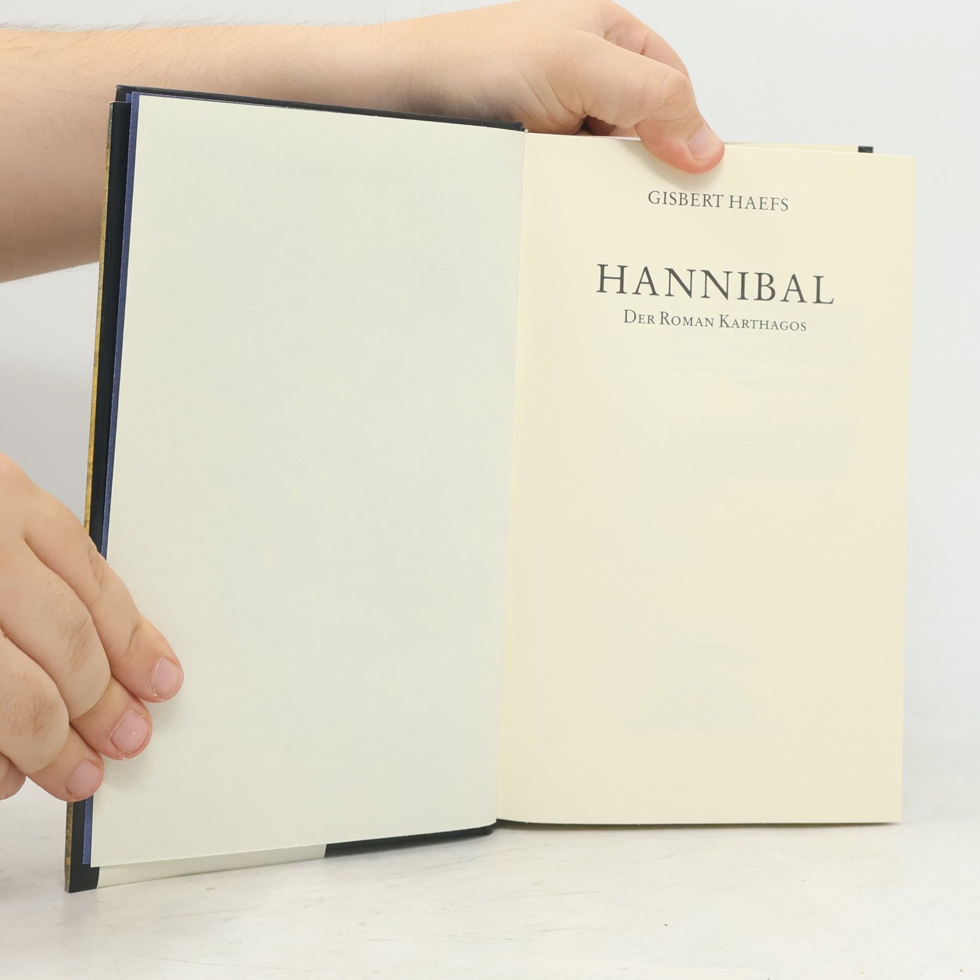 Gisbert Haefs Hannibal