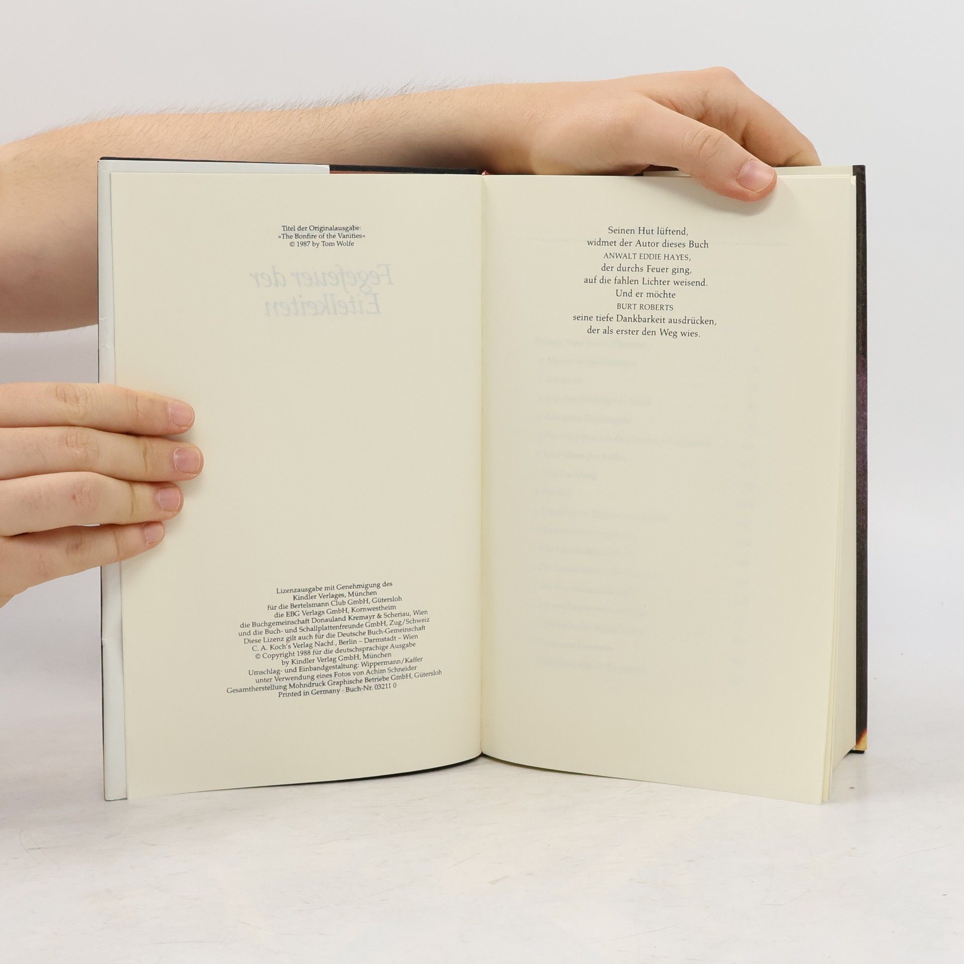 Tom Wolfe Fegefeuer der Eitelkeiten
