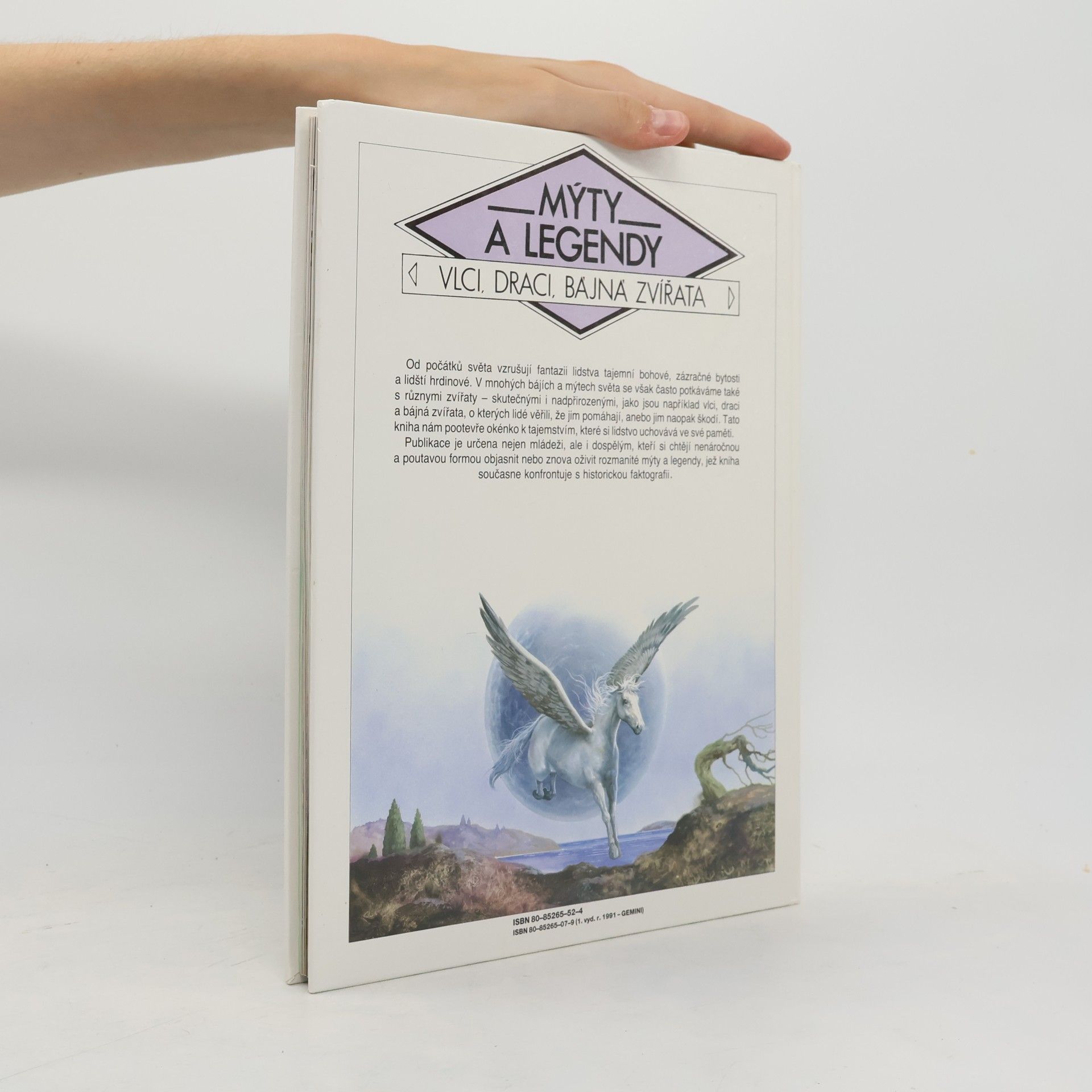 Various authors Mýty a legendy : vlci, draci, bájná zvířata