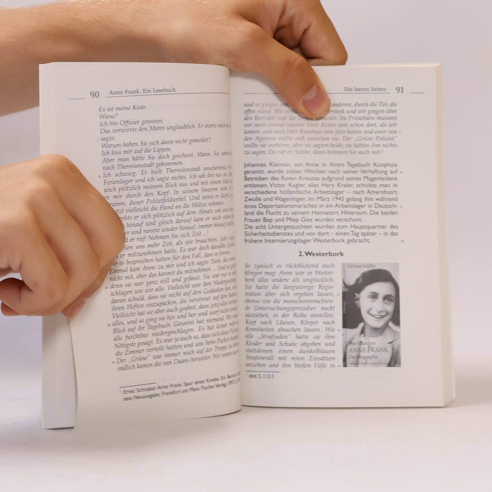 Johannes Diekhans Anne Frank. Ein Lesebuch