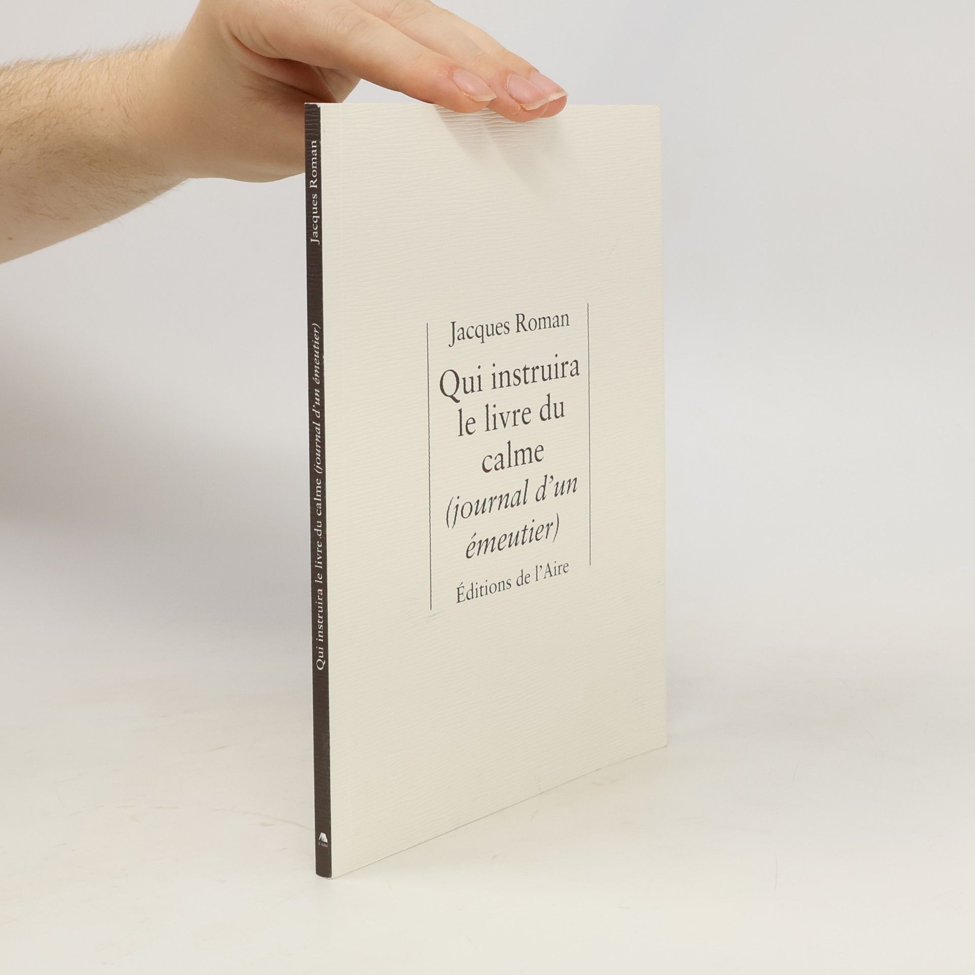 Qui Instruira Le Livre Du Calme