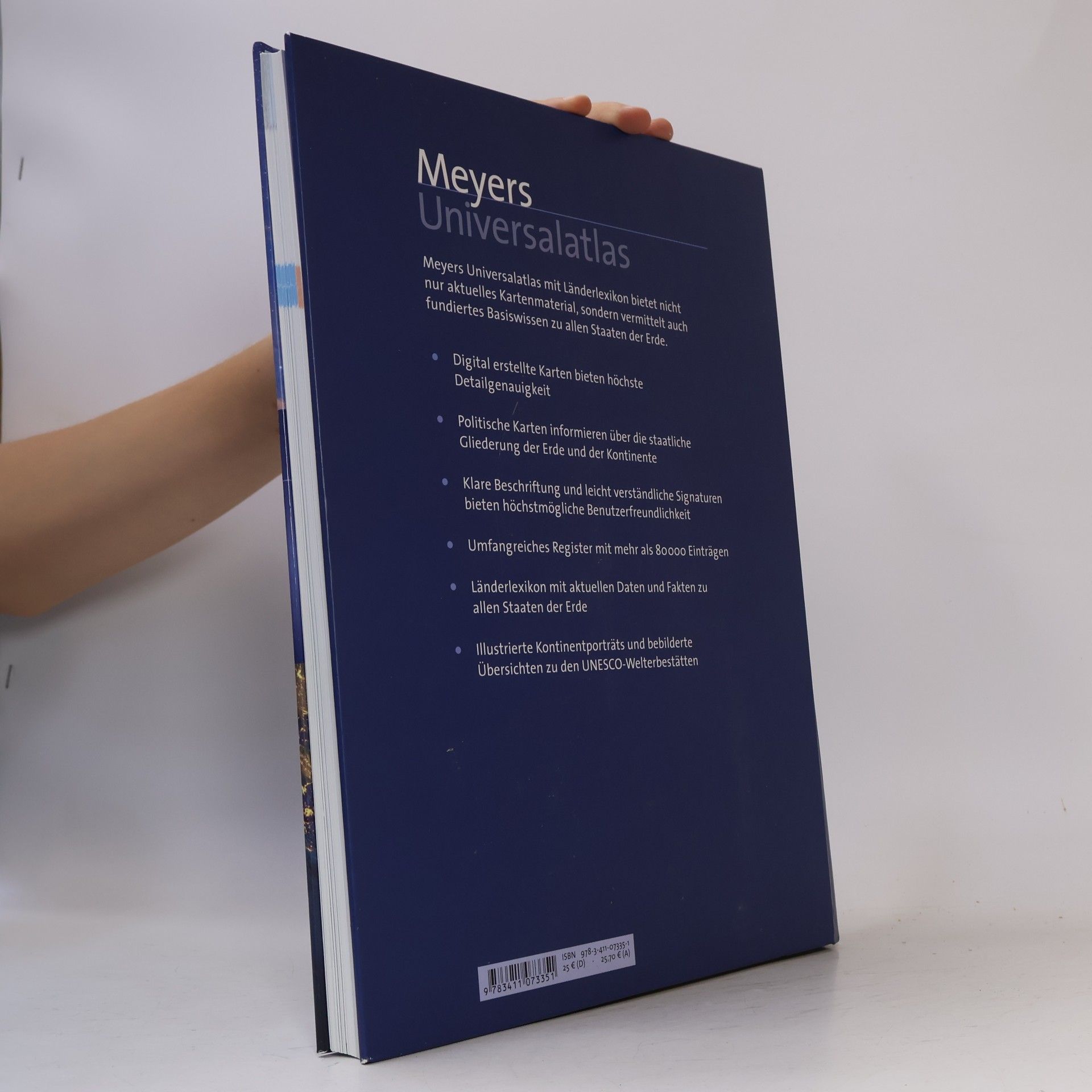 Meyers Universalatlas mit Länderlexikon