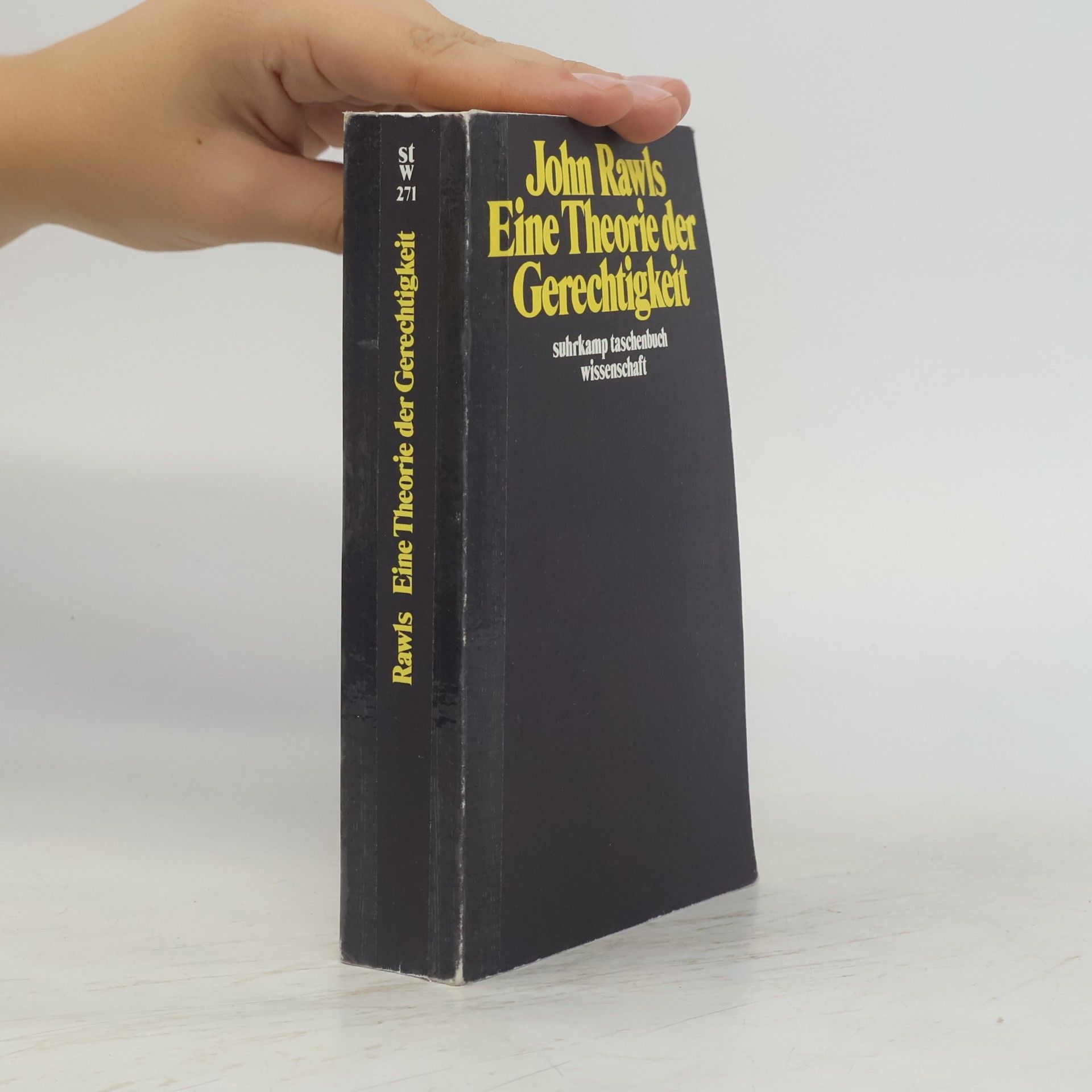 John Rawls Eine Theorie der Gerechtigkeit